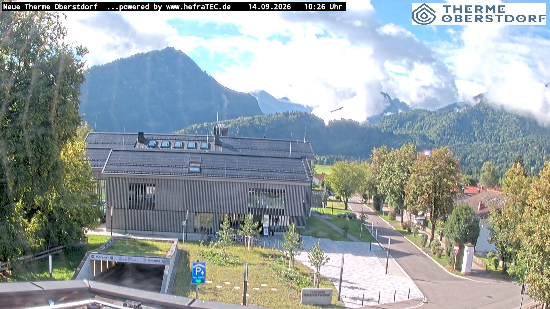 Archiv Foto Webcam Touristinformation Oberstdorf Haus