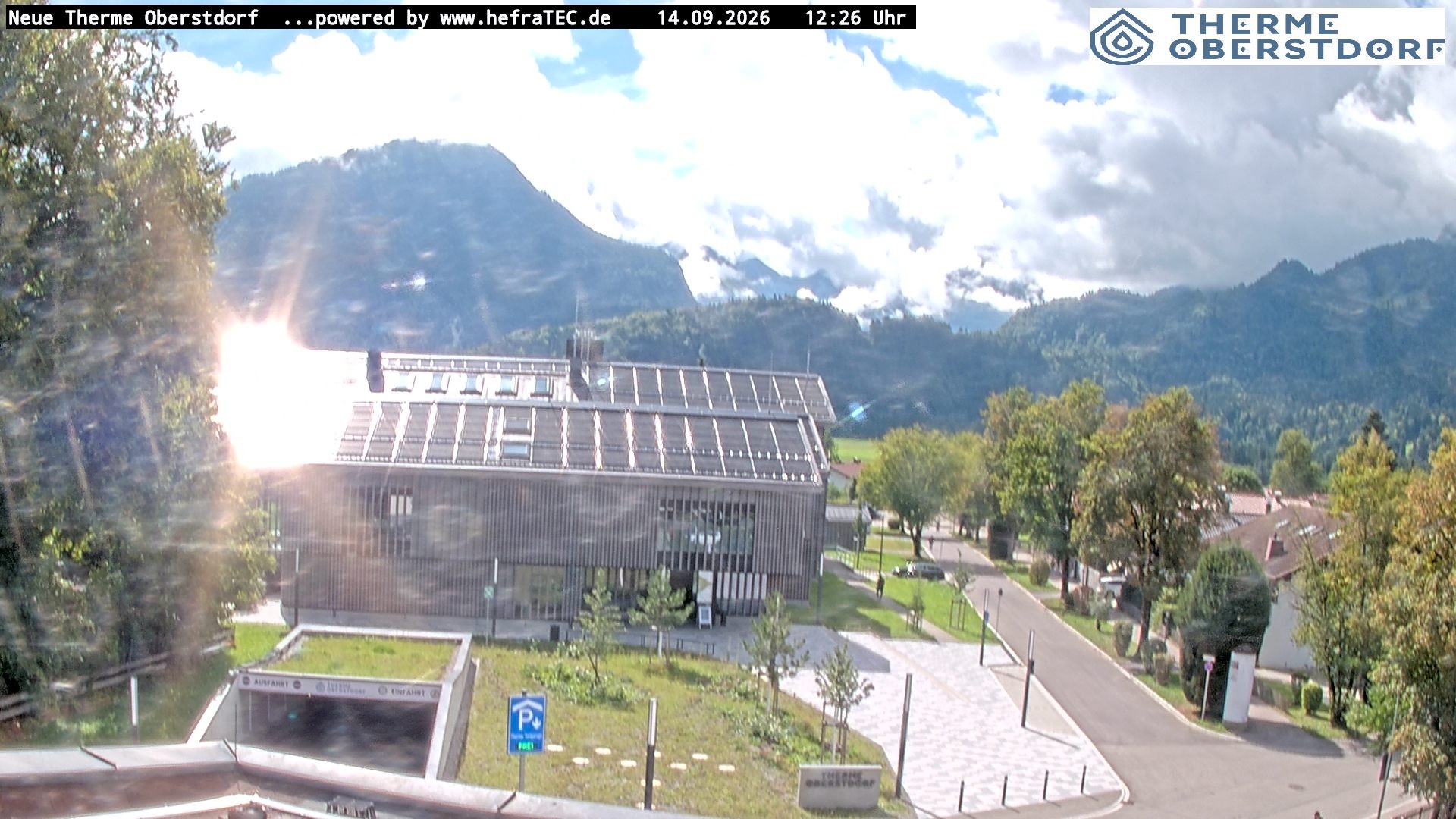 Archiv Foto Webcam Touristinformation Oberstdorf Haus