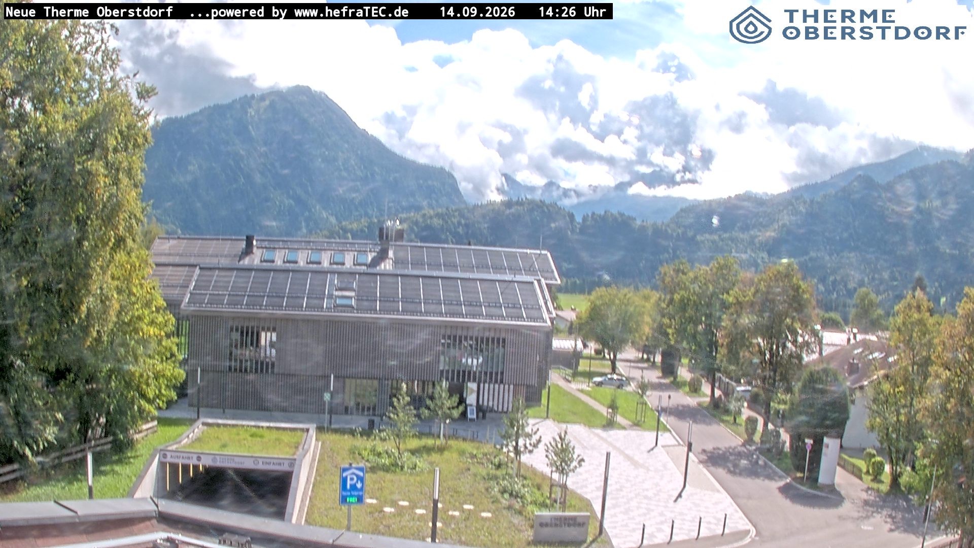 Archiv Foto Webcam Touristinformation Oberstdorf Haus