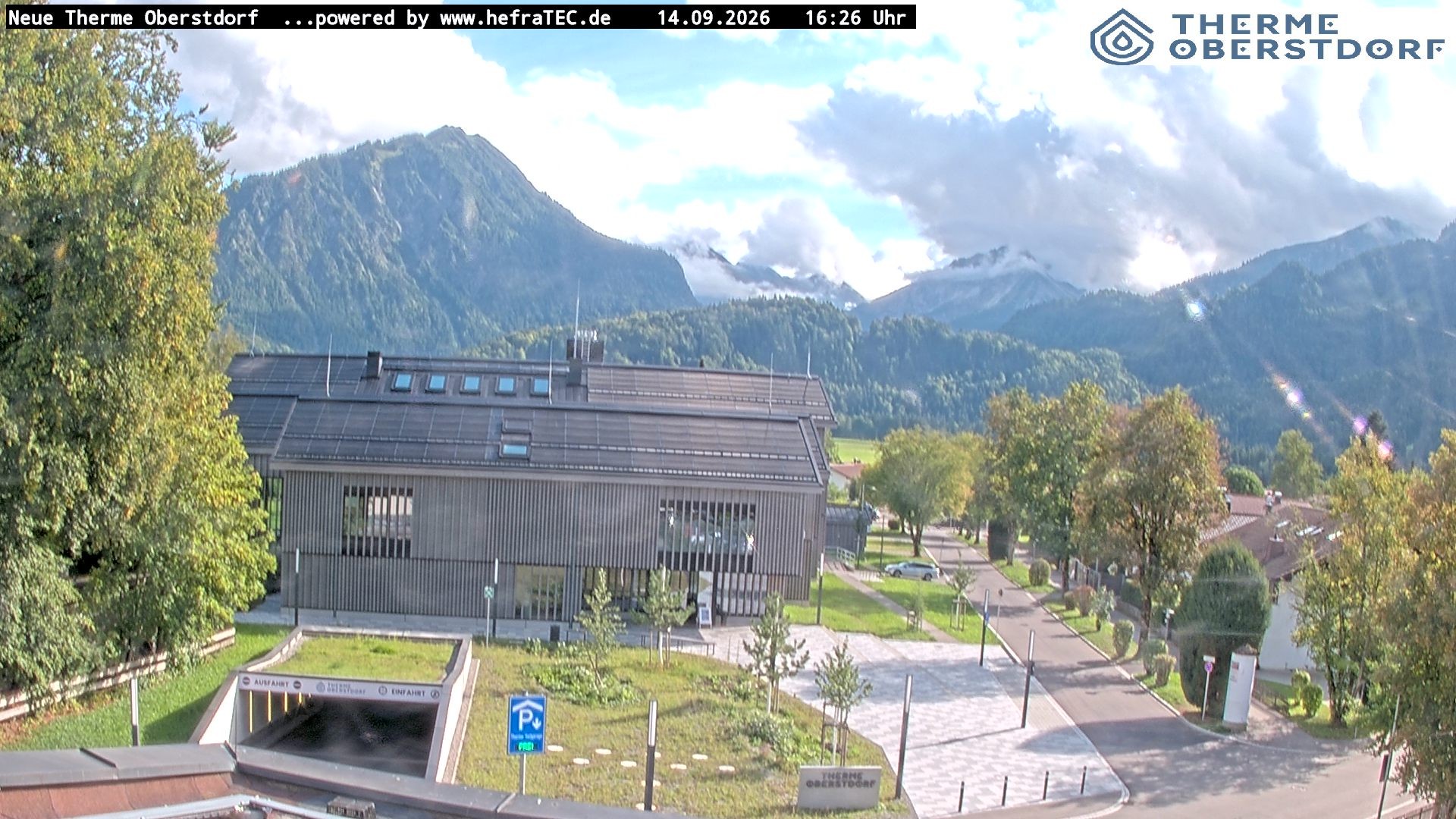 Archiv Foto Webcam Touristinformation Oberstdorf Haus