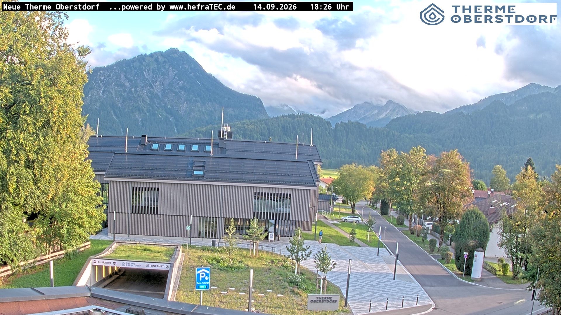 Archiv Foto Webcam Touristinformation Oberstdorf Haus