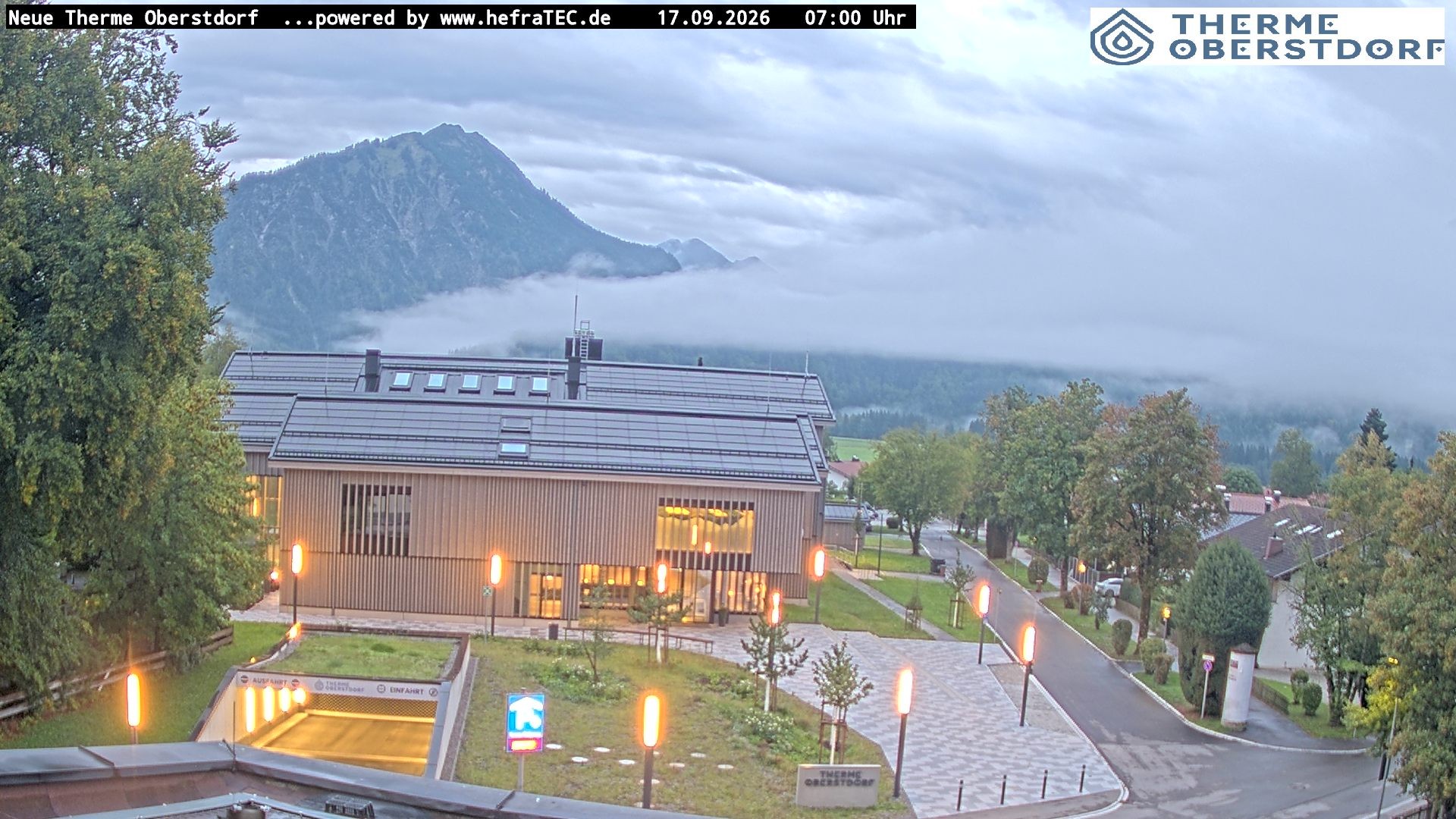 Archiv Foto Webcam Touristinformation Oberstdorf Haus