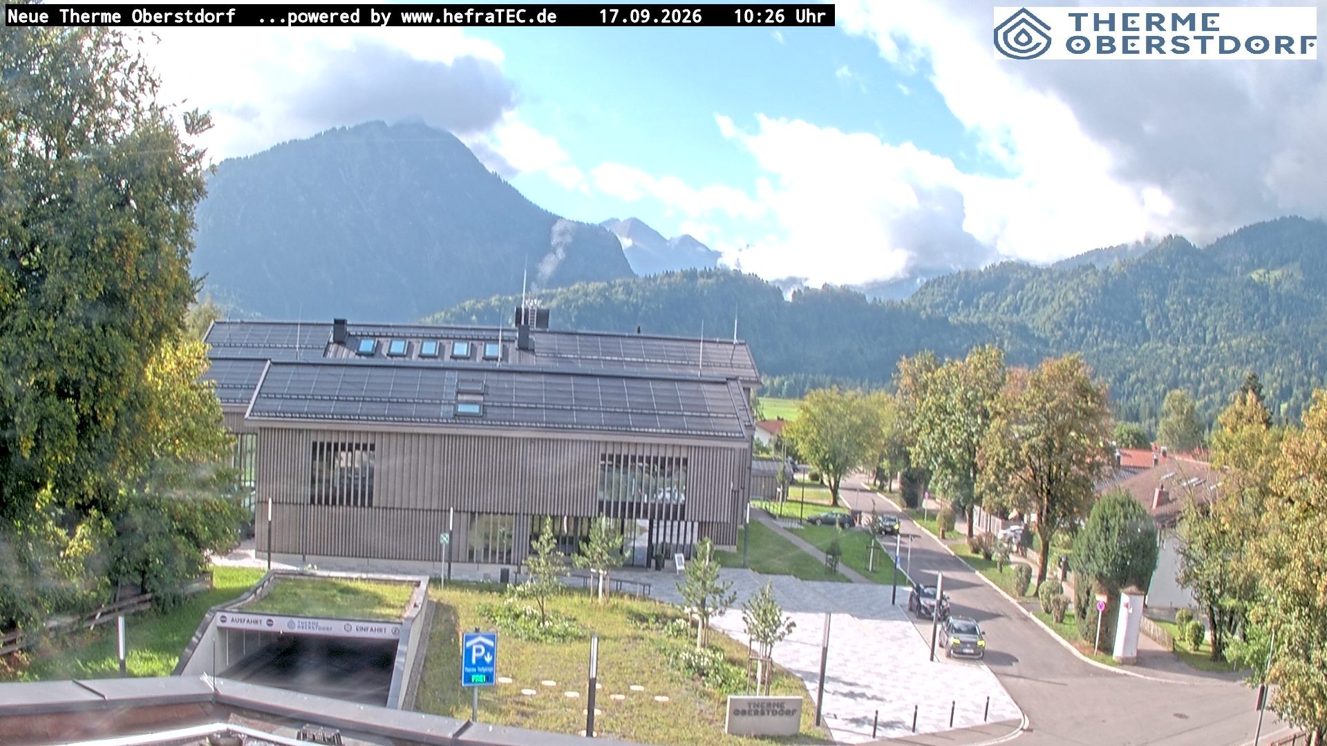 Archiv Foto Webcam Touristinformation Oberstdorf Haus