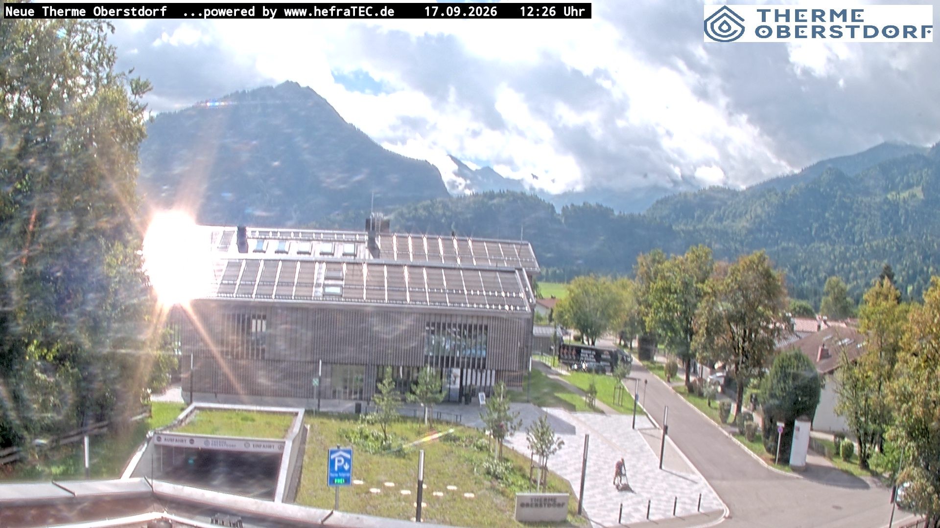 Archiv Foto Webcam Touristinformation Oberstdorf Haus