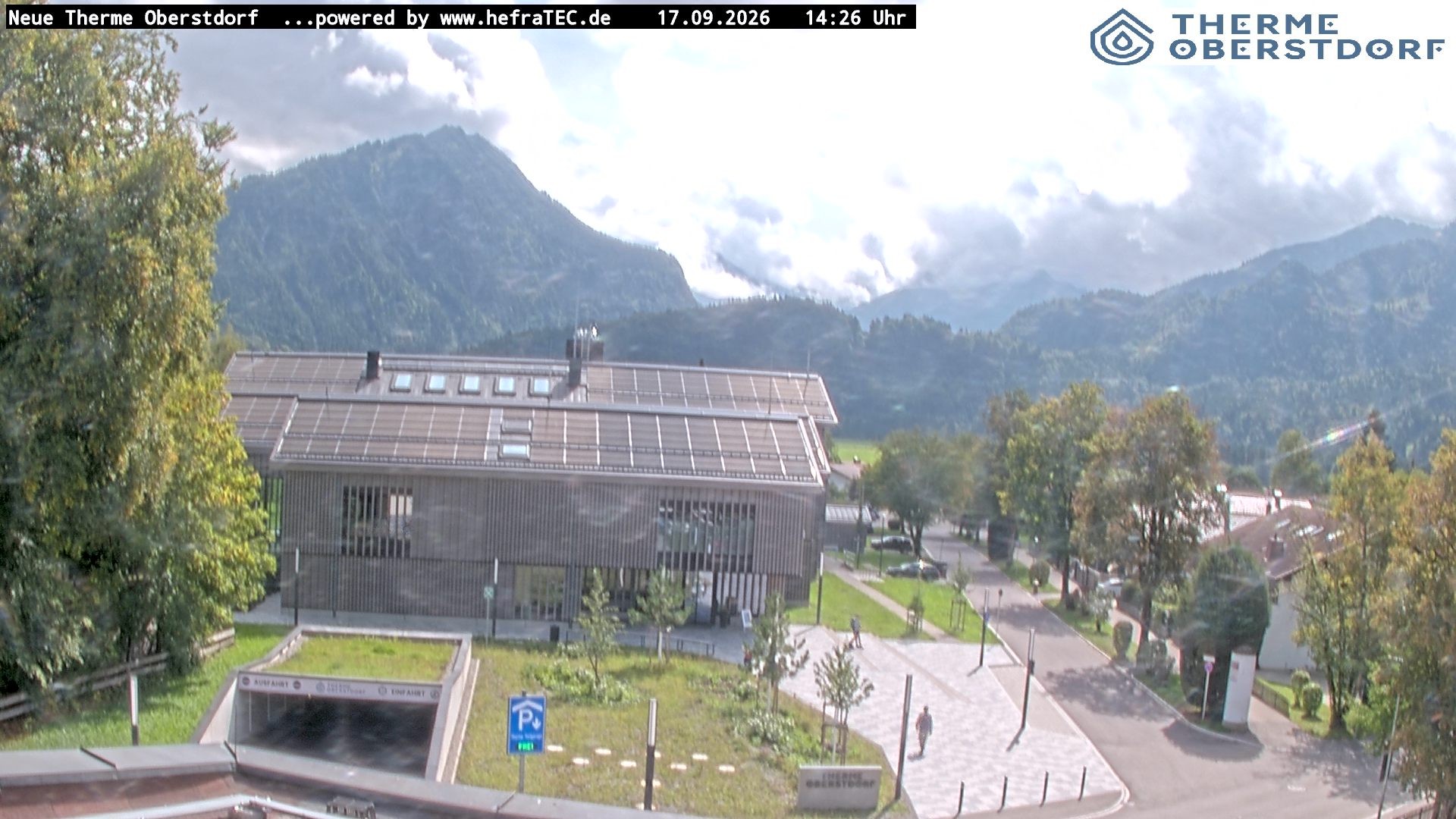 Archiv Foto Webcam Touristinformation Oberstdorf Haus