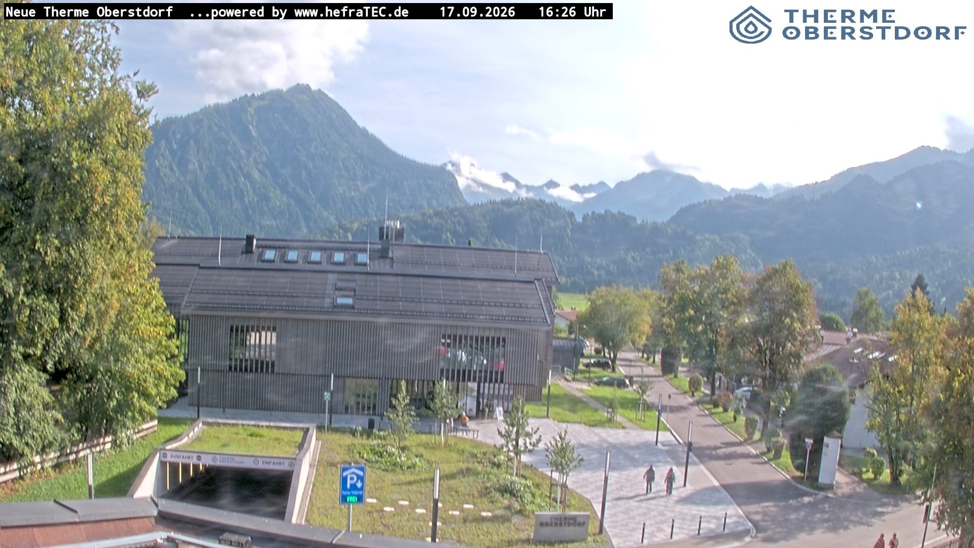Archiv Foto Webcam Touristinformation Oberstdorf Haus