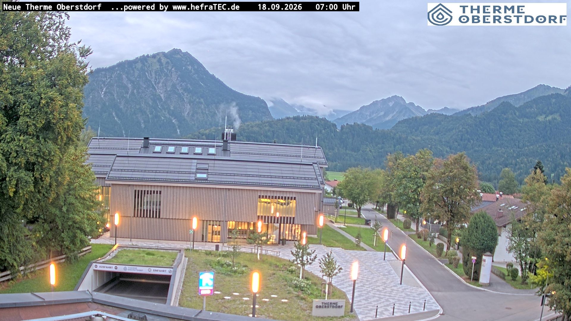 Archiv Foto Webcam Touristinformation Oberstdorf Haus