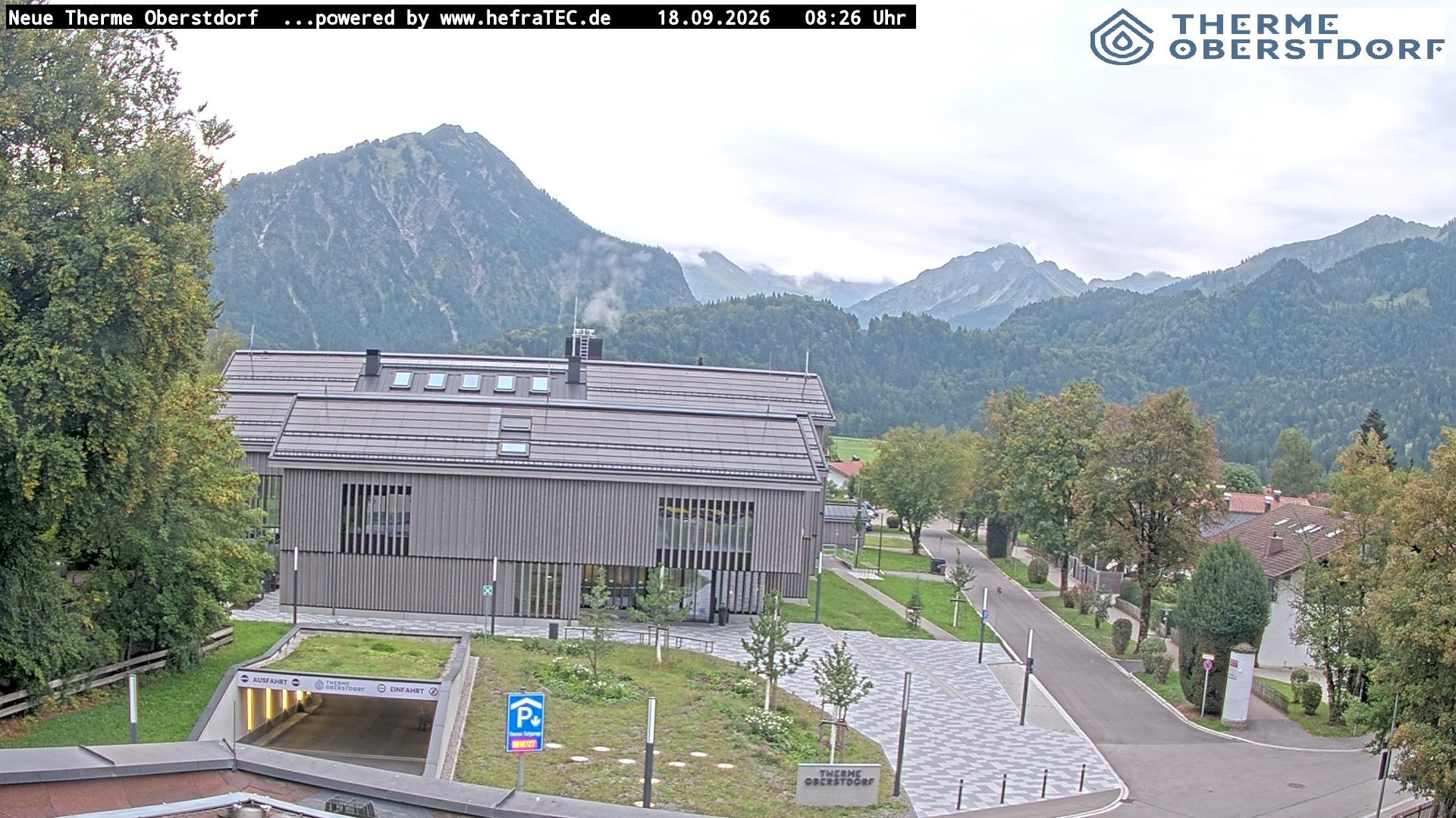 Archiv Foto Webcam Touristinformation Oberstdorf Haus