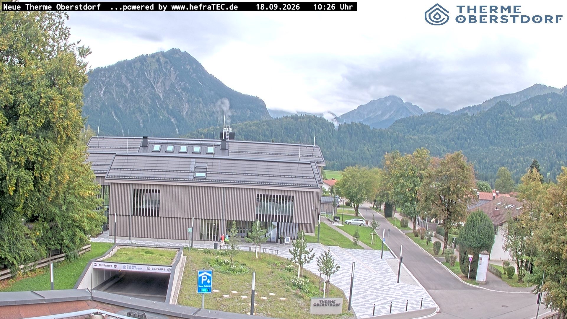 Archiv Foto Webcam Touristinformation Oberstdorf Haus