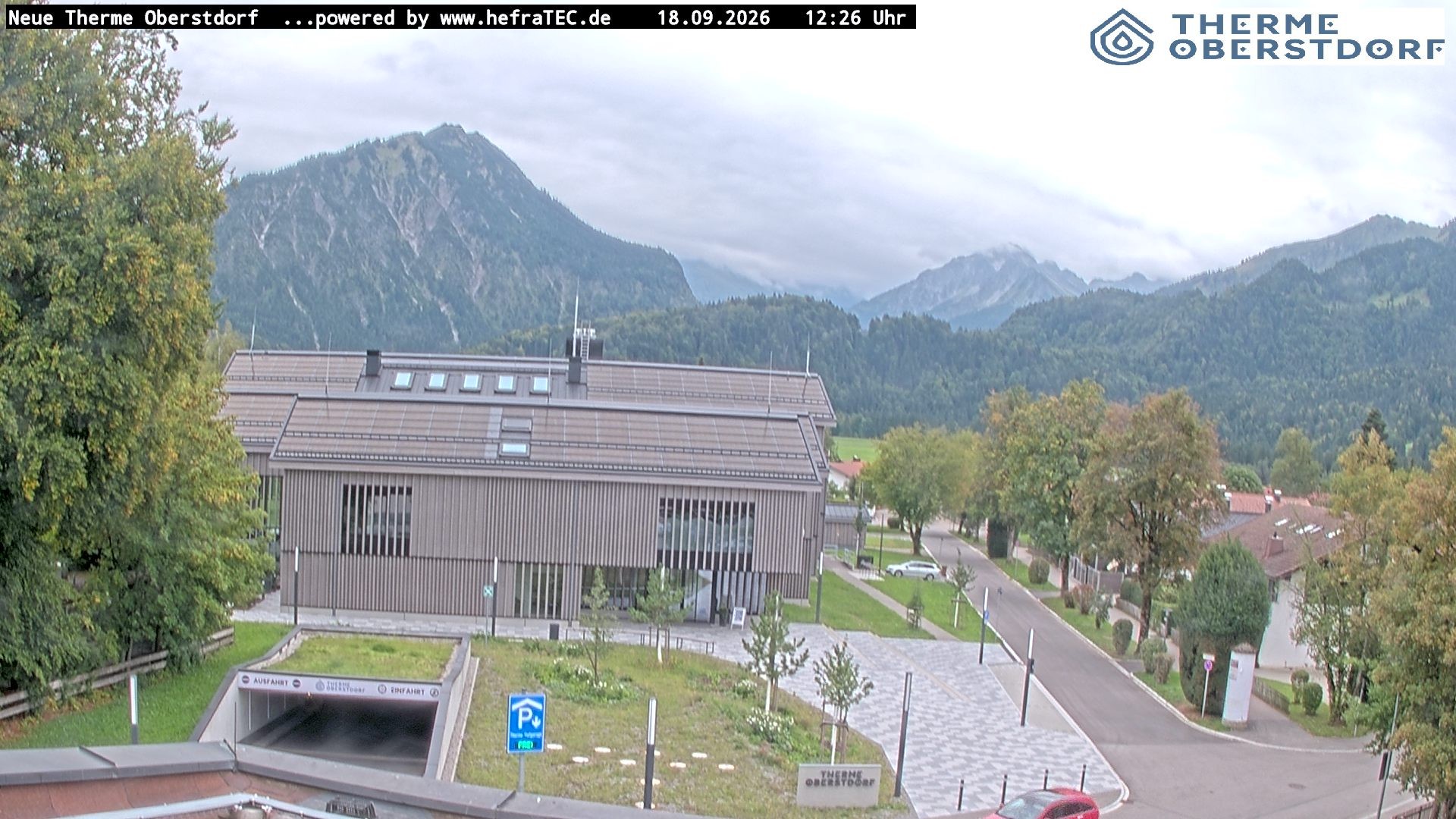 Archiv Foto Webcam Touristinformation Oberstdorf Haus