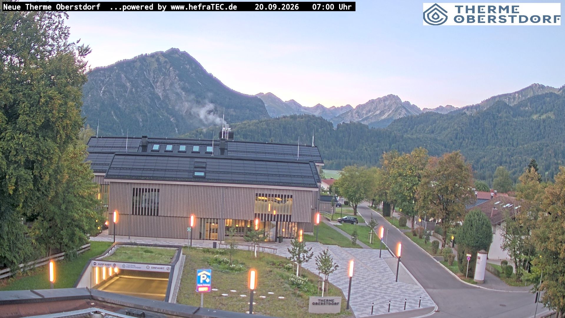 Archiv Foto Webcam Touristinformation Oberstdorf Haus