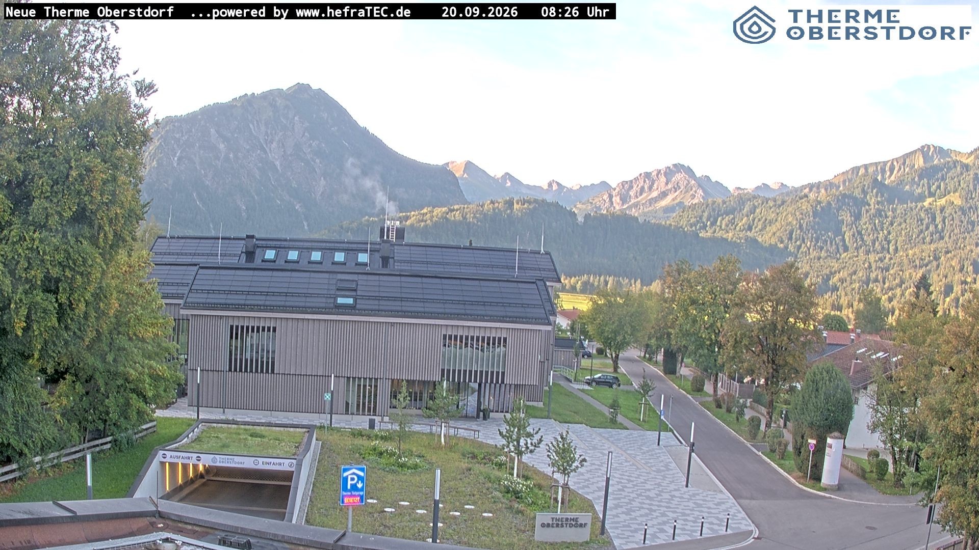 Archiv Foto Webcam Touristinformation Oberstdorf Haus