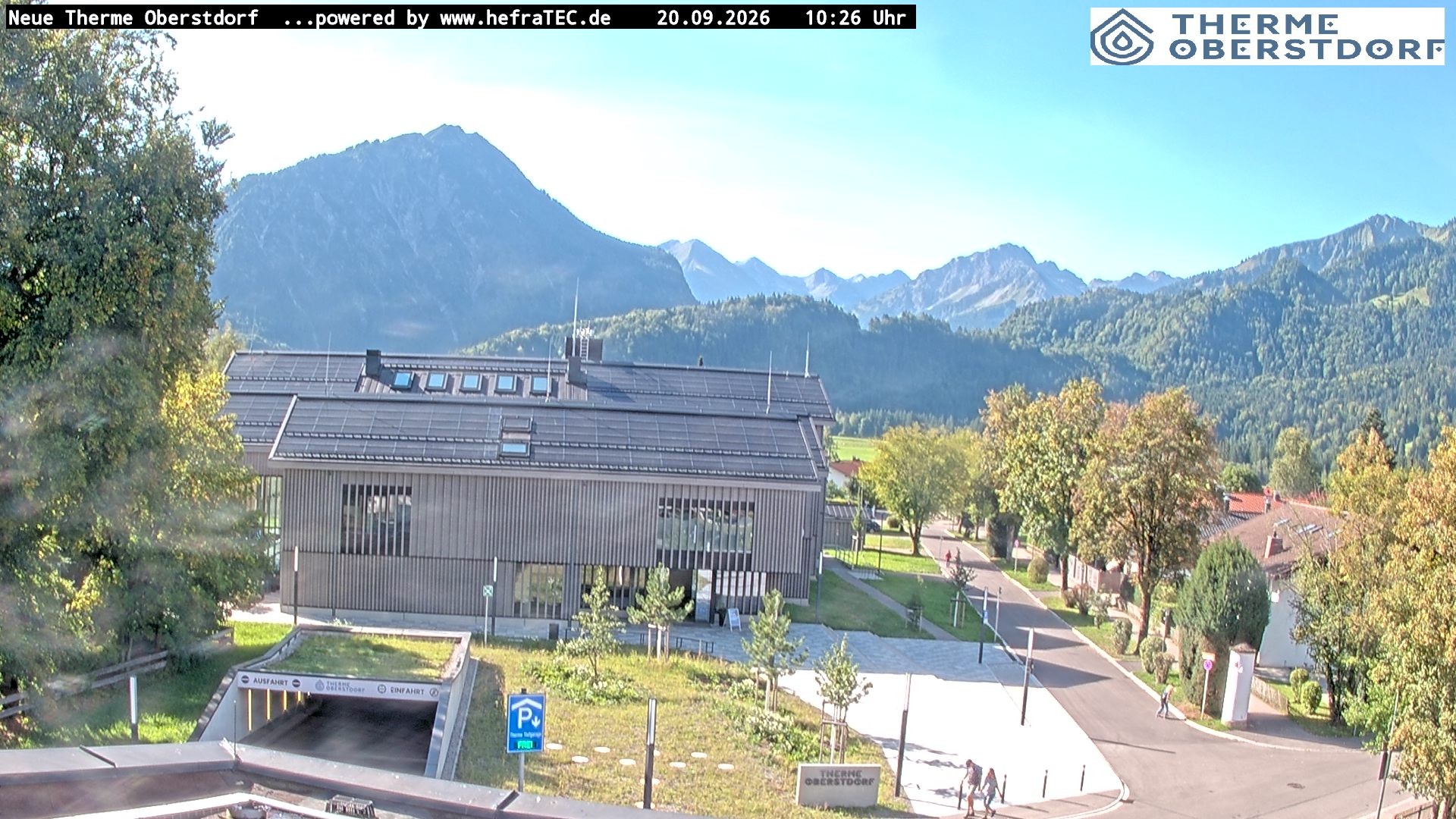 Archiv Foto Webcam Touristinformation Oberstdorf Haus