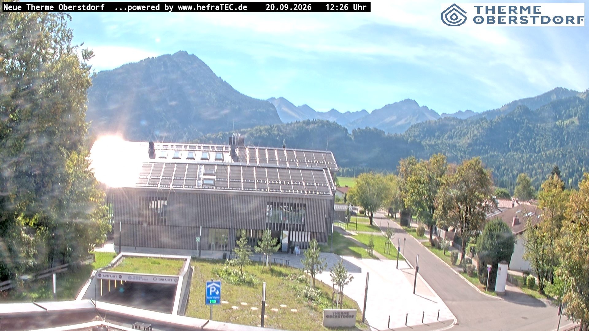 Archiv Foto Webcam Touristinformation Oberstdorf Haus