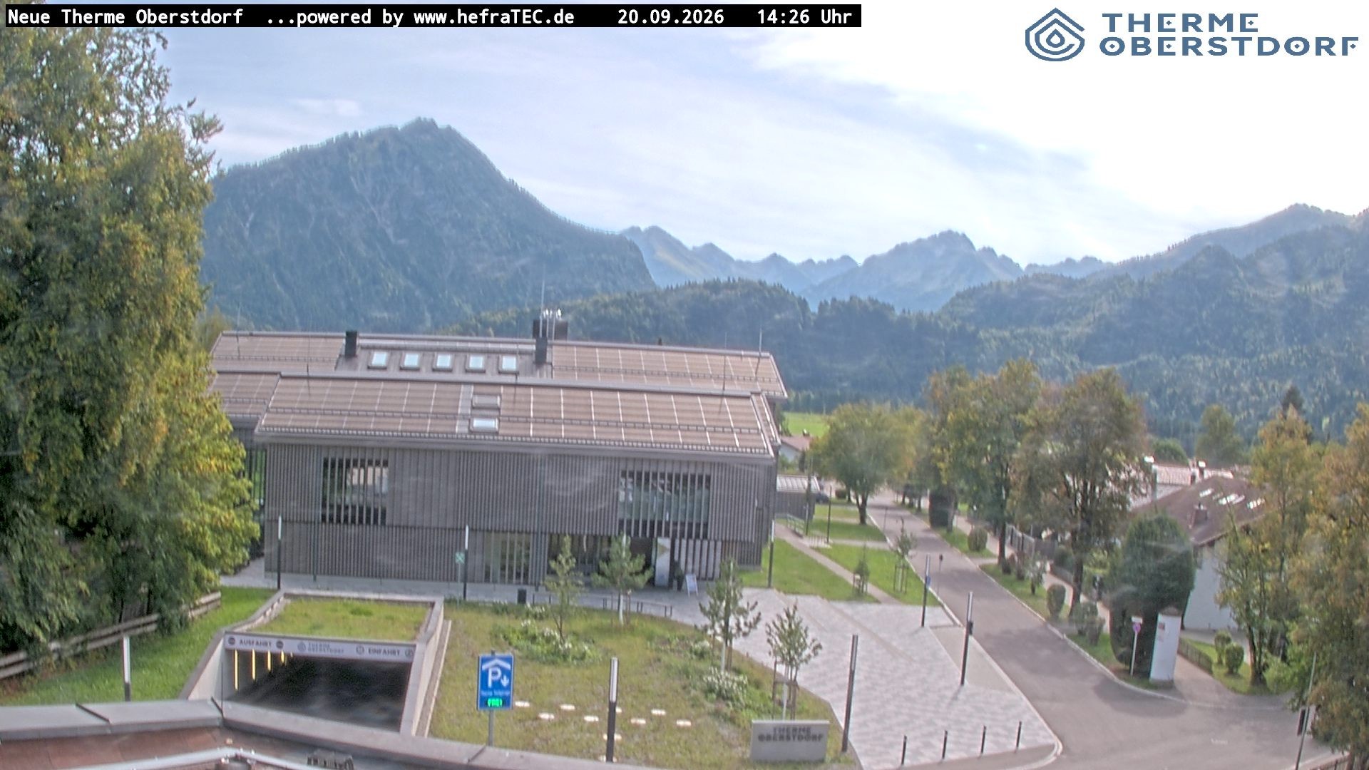 Archiv Foto Webcam Touristinformation Oberstdorf Haus