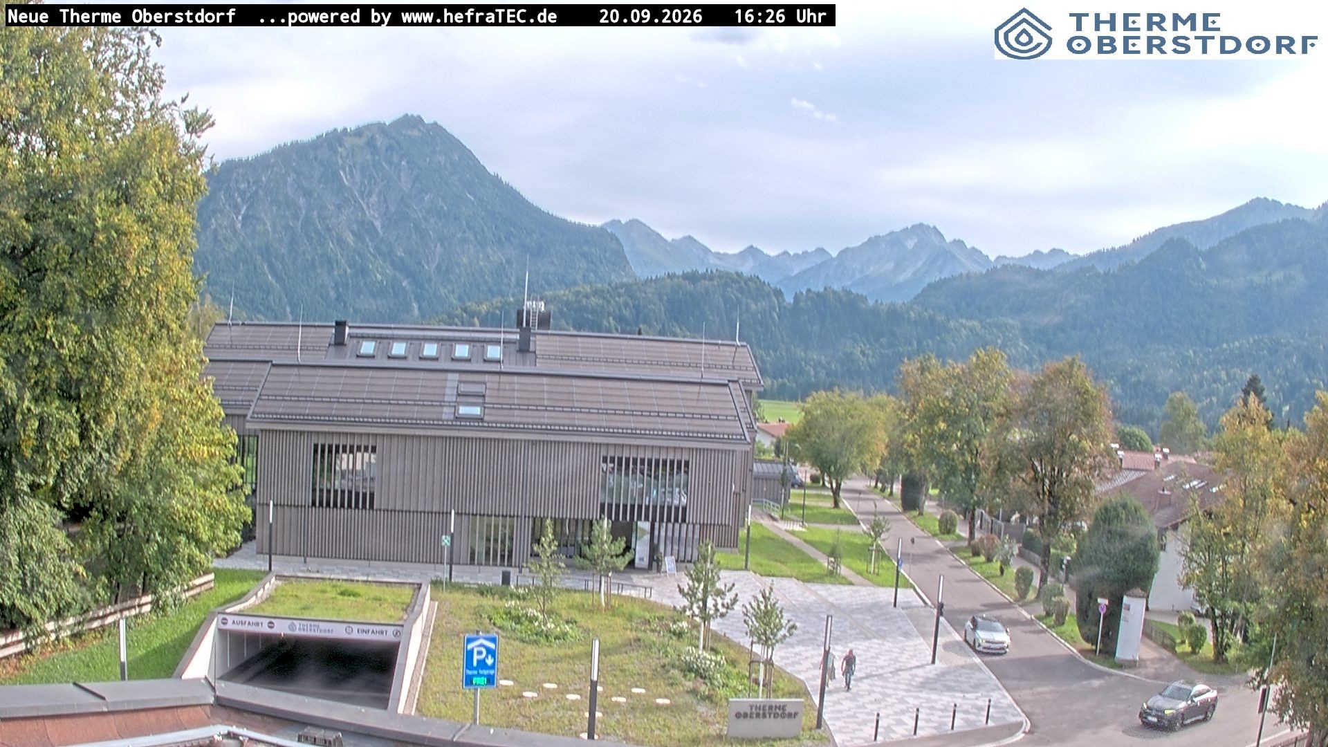 Archiv Foto Webcam Touristinformation Oberstdorf Haus