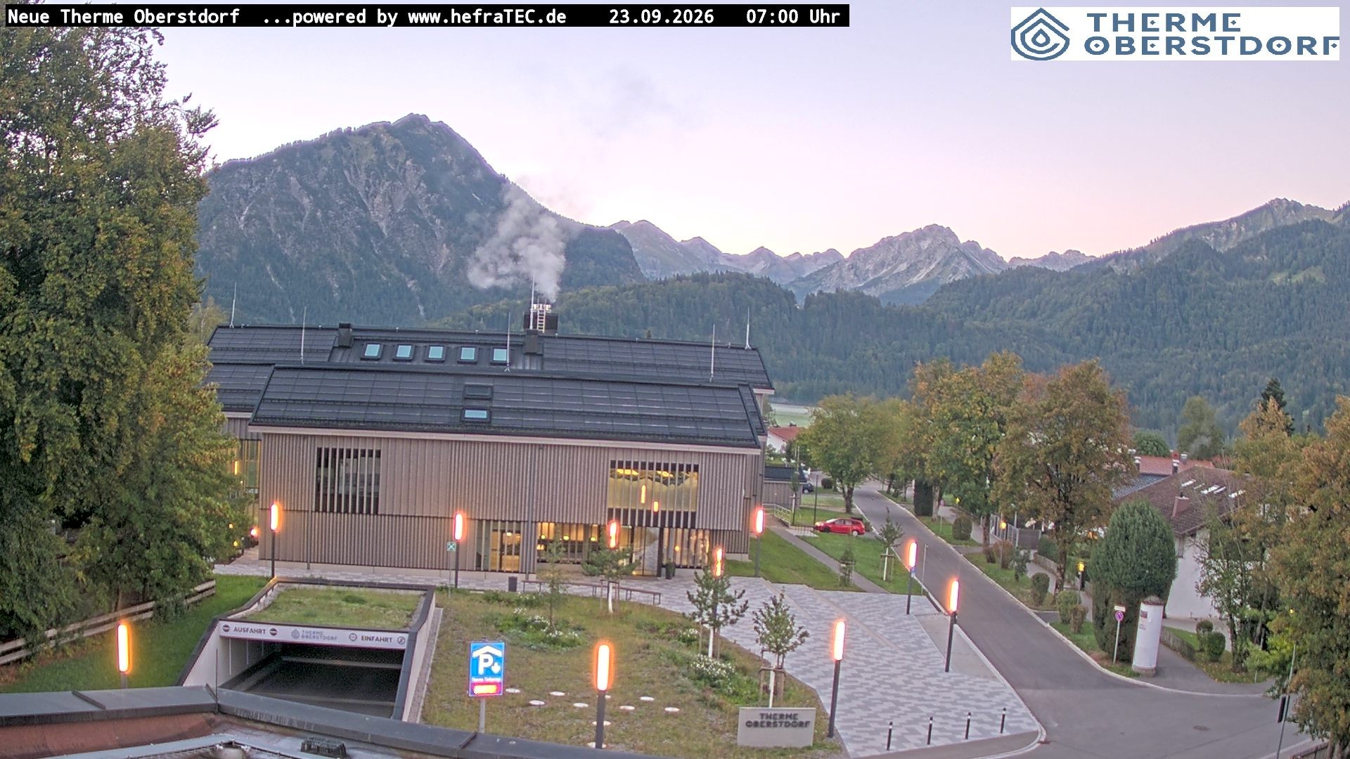 Archiv Foto Webcam Touristinformation Oberstdorf Haus