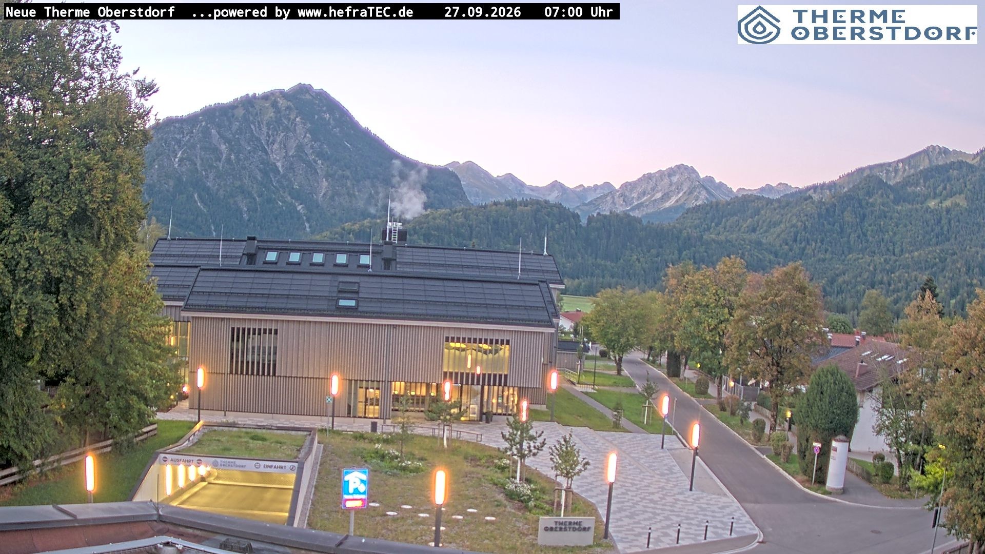Archiv Foto Webcam Touristinformation Oberstdorf Haus