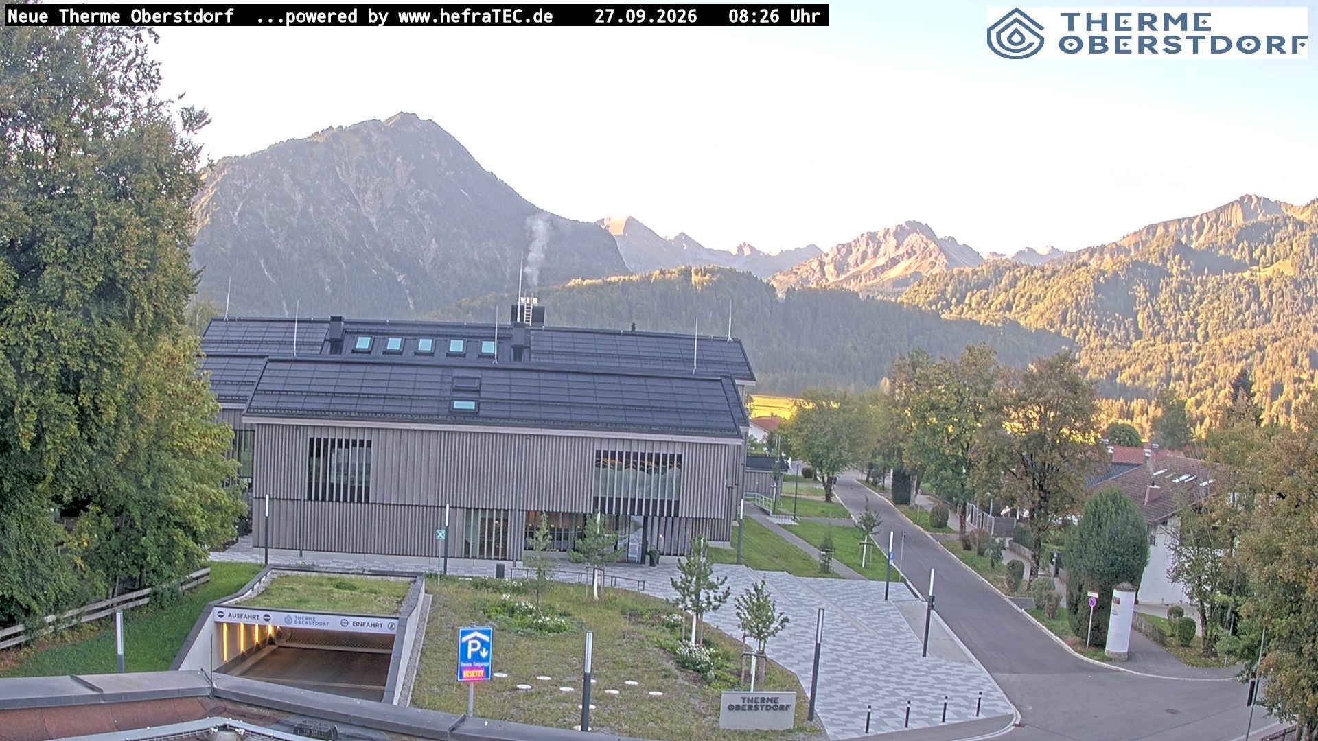 Archiv Foto Webcam Touristinformation Oberstdorf Haus