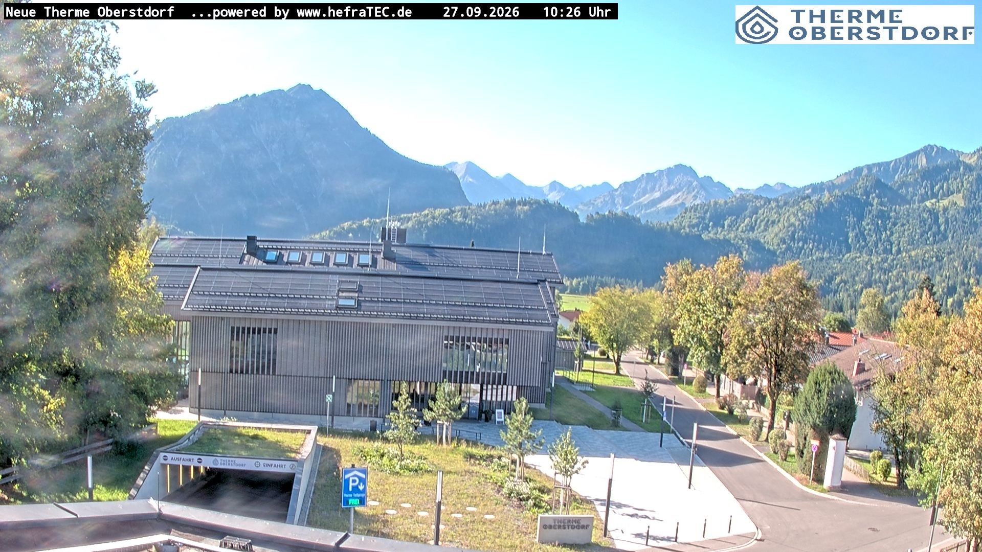 Archiv Foto Webcam Touristinformation Oberstdorf Haus