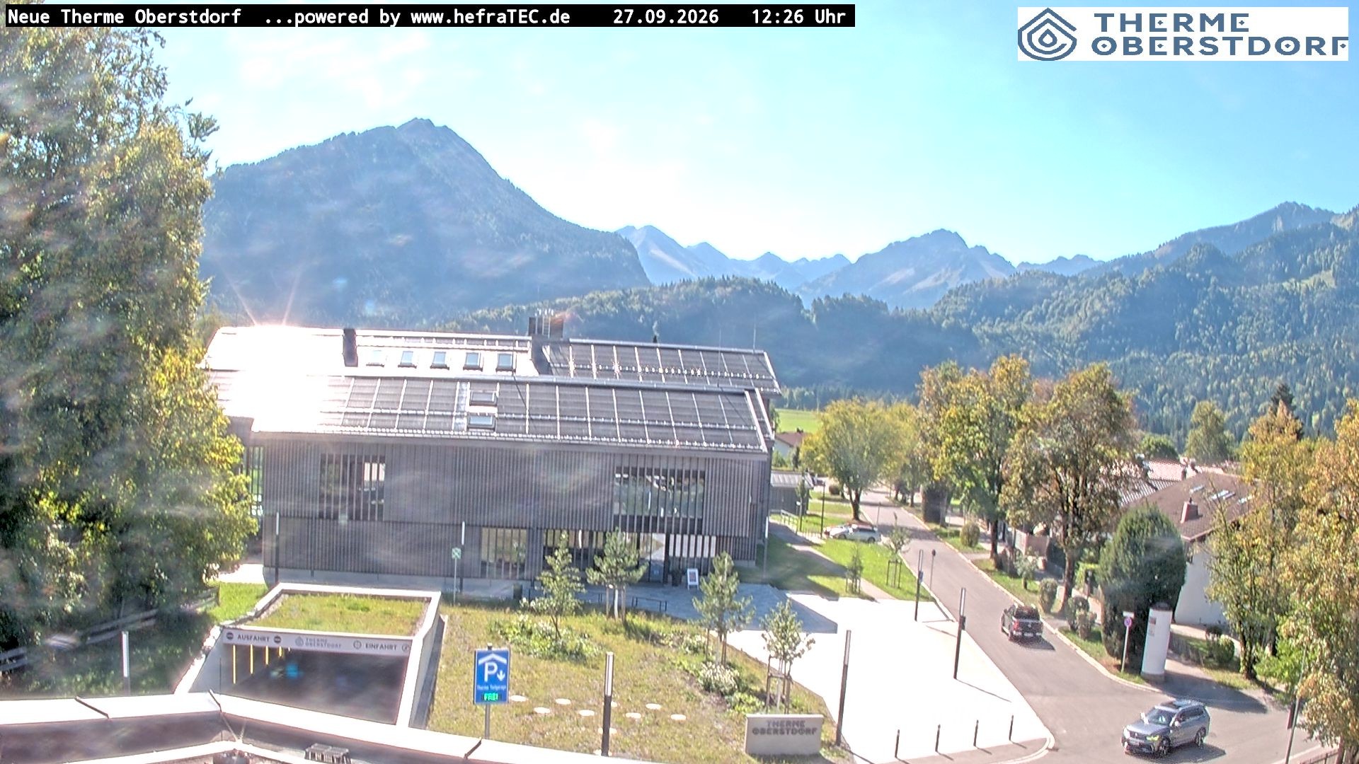 Archiv Foto Webcam Touristinformation Oberstdorf Haus
