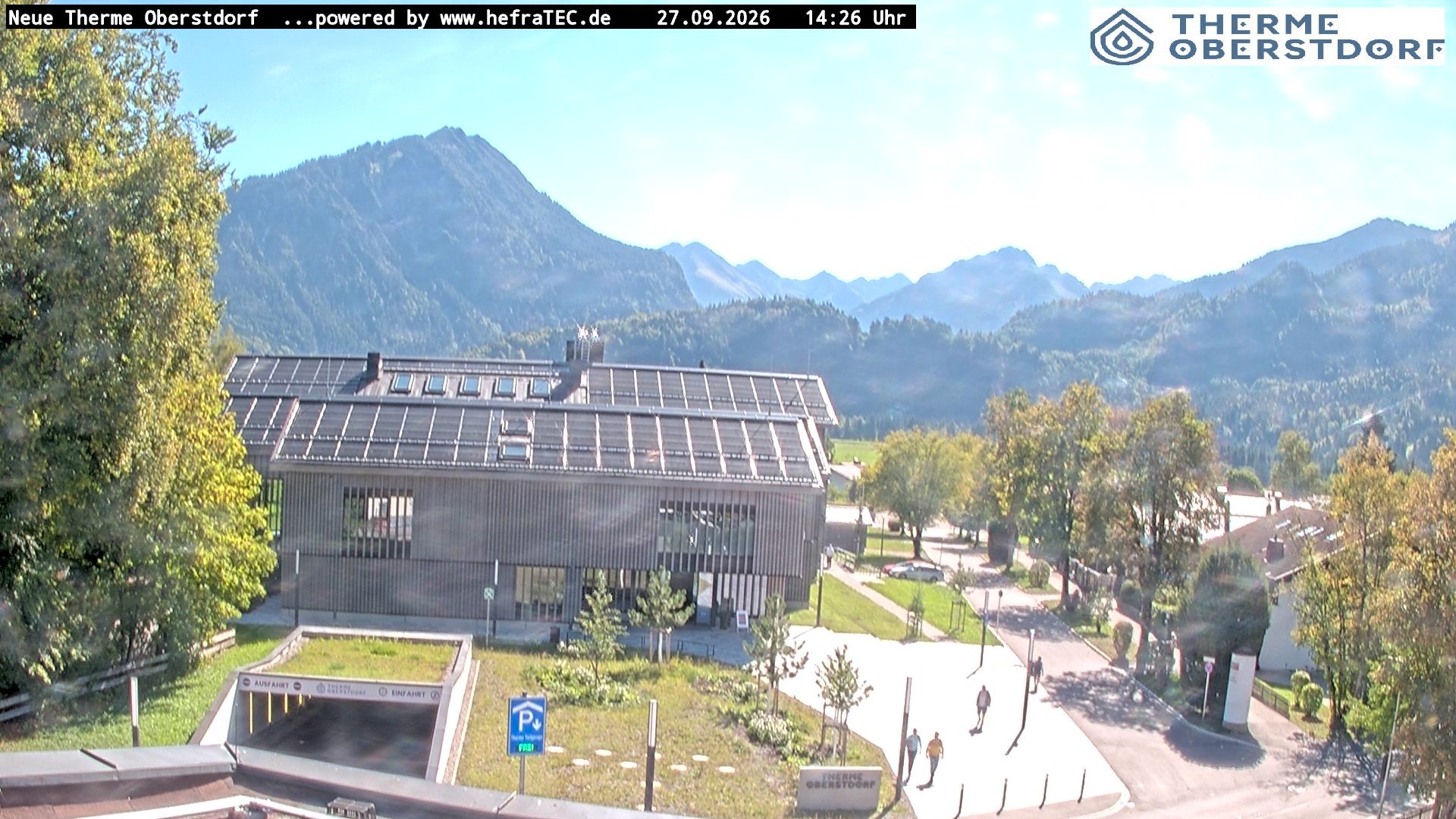 Archiv Foto Webcam Touristinformation Oberstdorf Haus