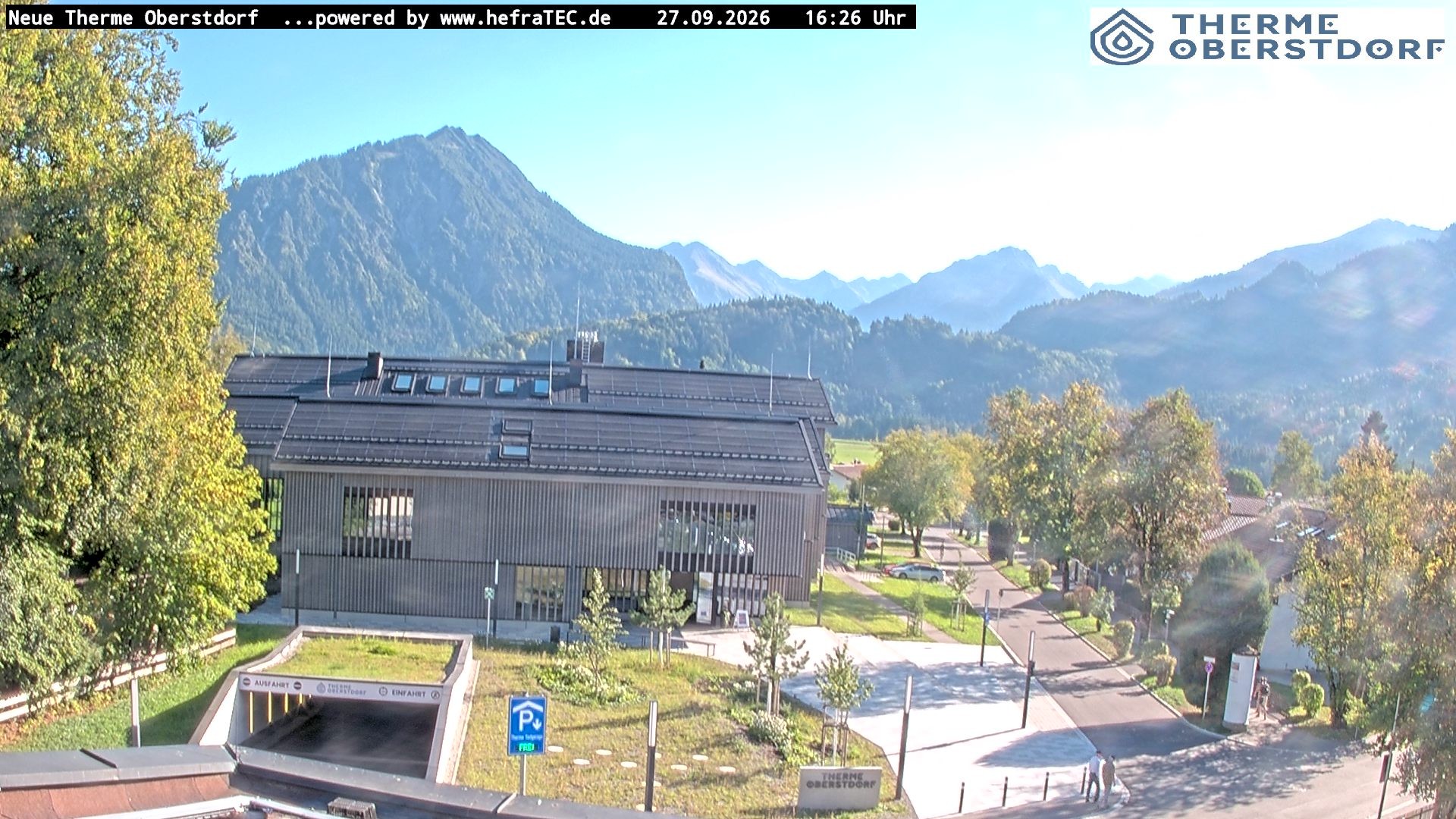 Archiv Foto Webcam Touristinformation Oberstdorf Haus