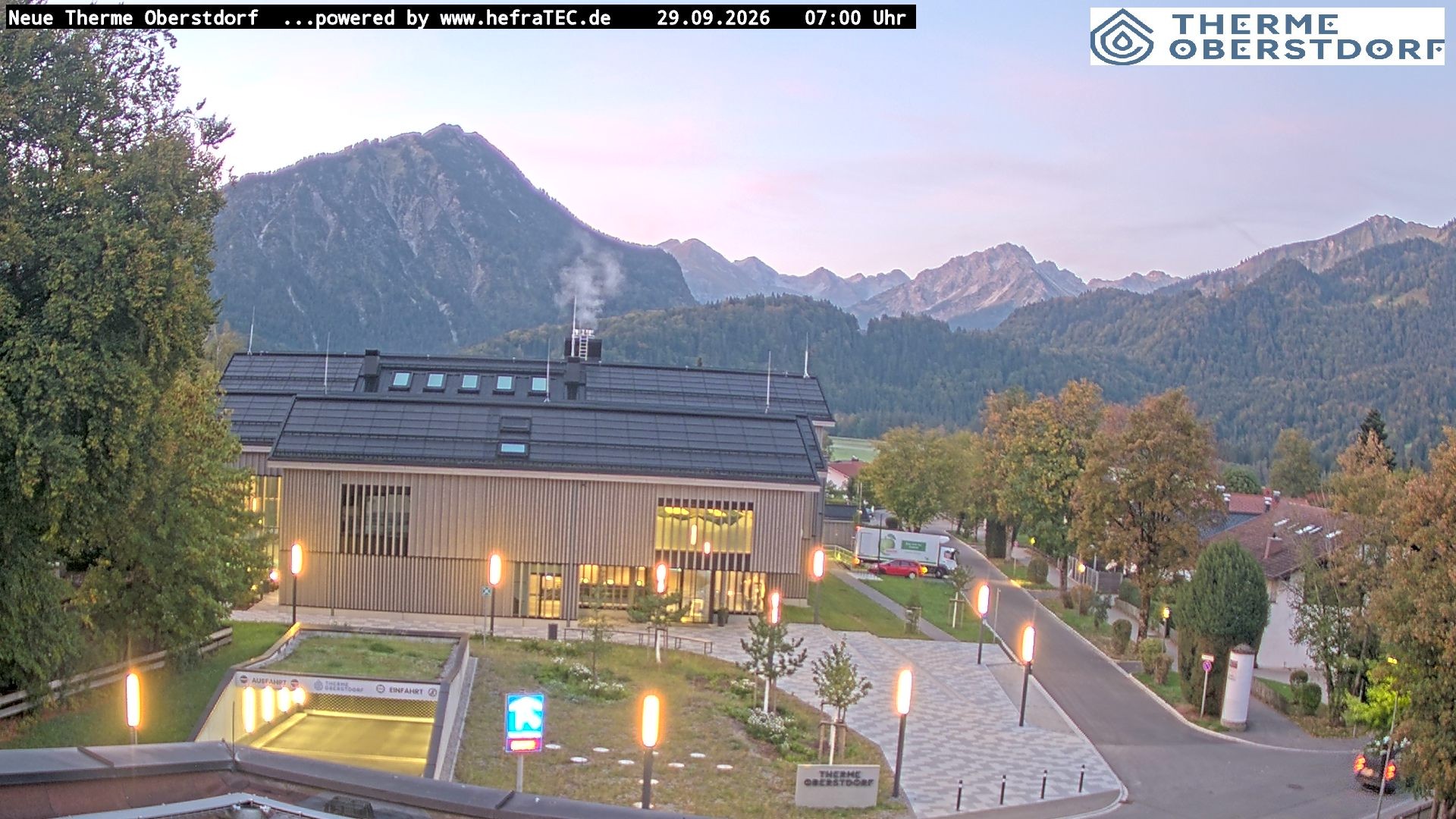 Archiv Foto Webcam Touristinformation Oberstdorf Haus