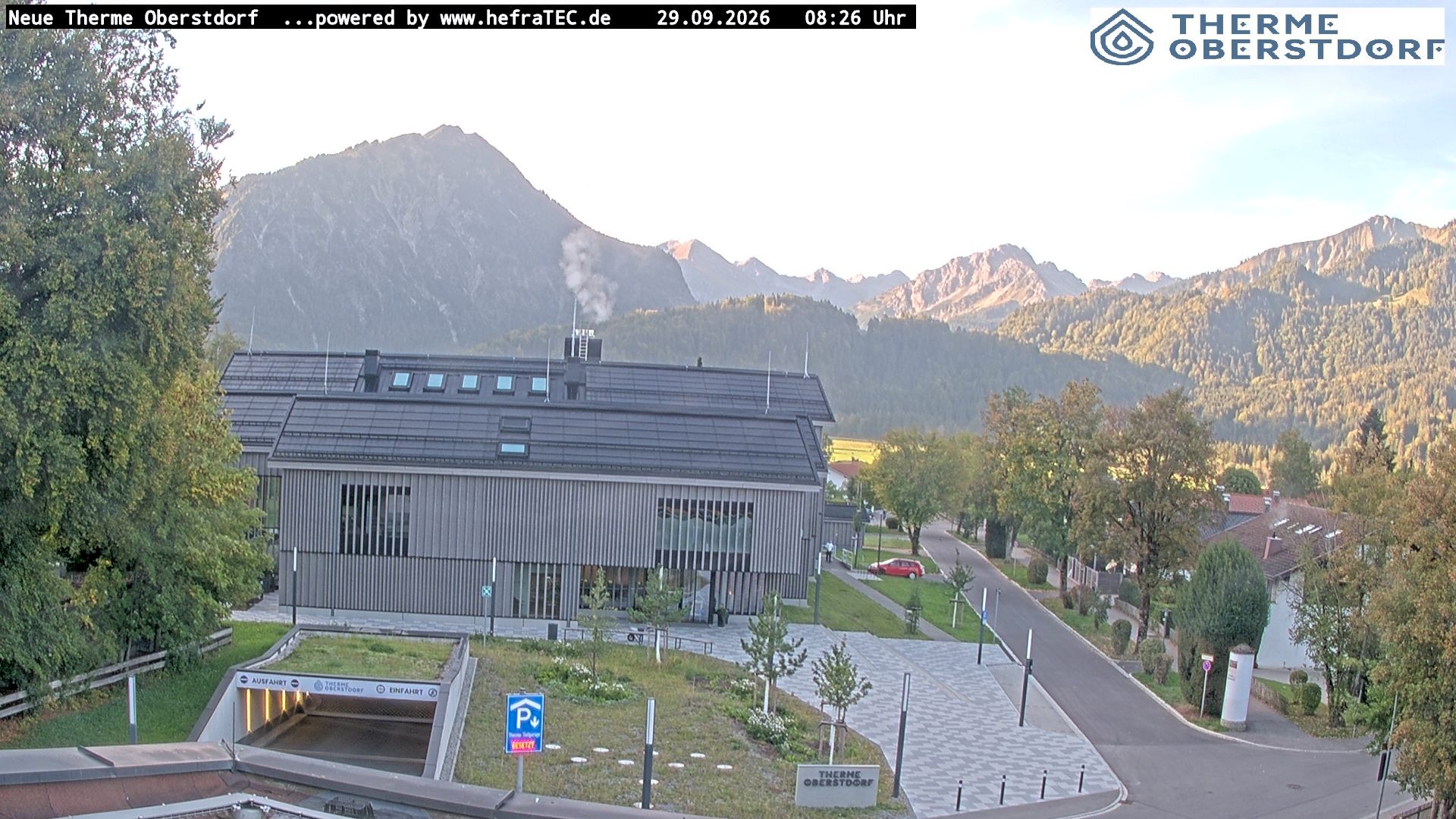 Archiv Foto Webcam Touristinformation Oberstdorf Haus
