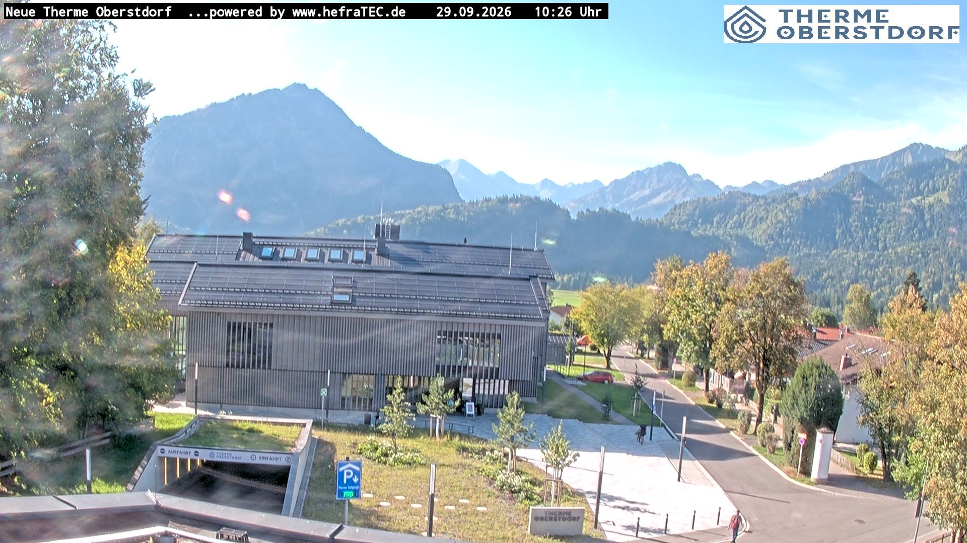 Archiv Foto Webcam Touristinformation Oberstdorf Haus