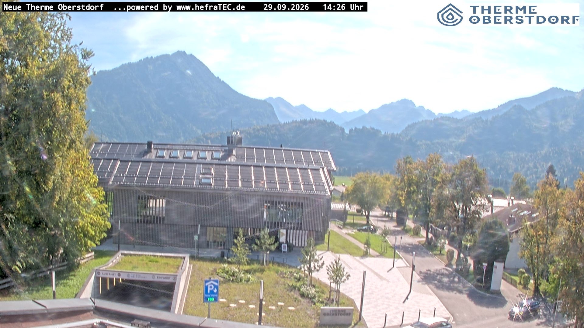 Archiv Foto Webcam Touristinformation Oberstdorf Haus