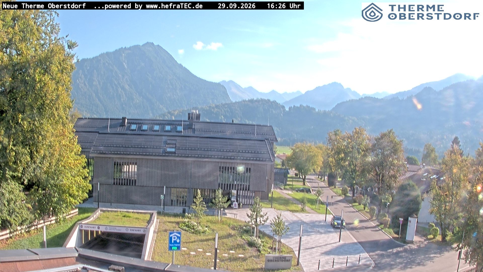 Archiv Foto Webcam Touristinformation Oberstdorf Haus