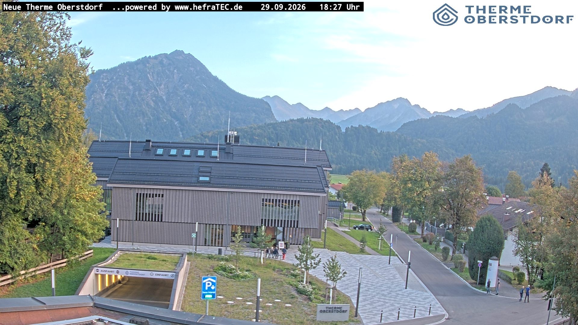 Archiv Foto Webcam Touristinformation Oberstdorf Haus