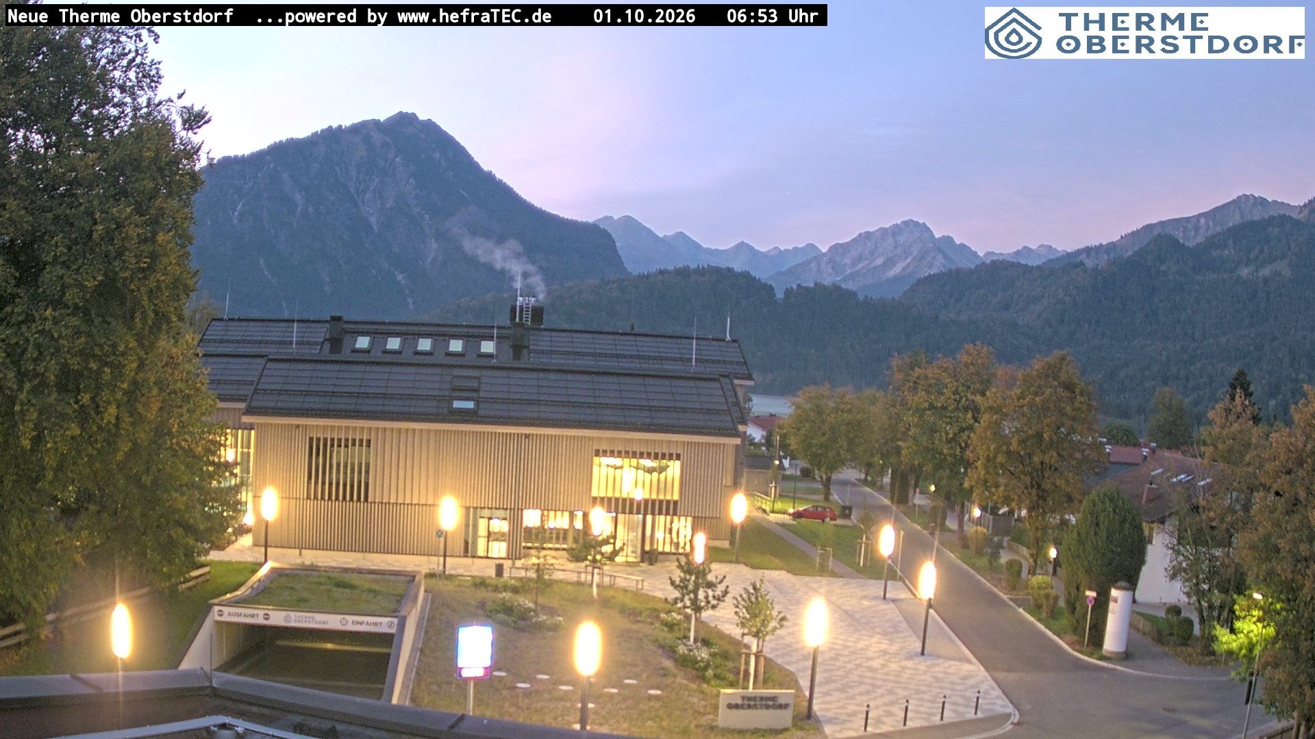 Archiv Foto Webcam Touristinformation Oberstdorf Haus
