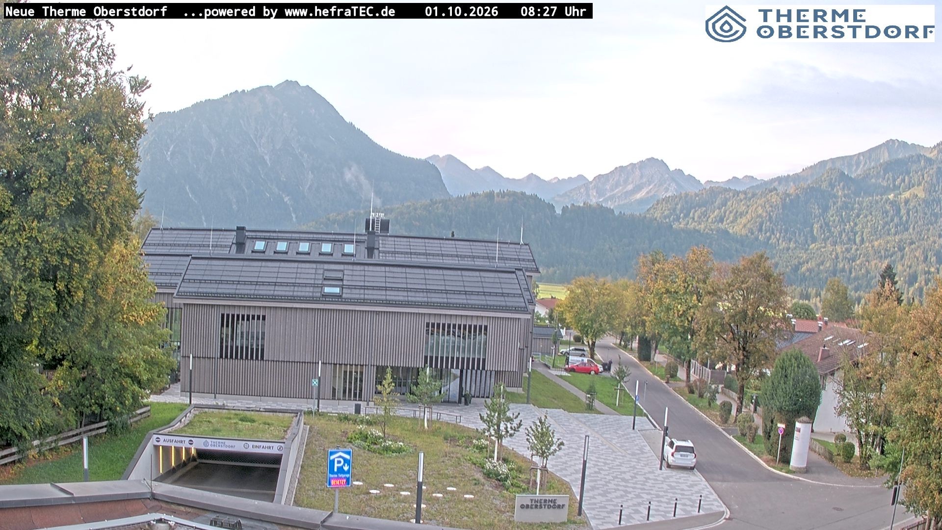 Archiv Foto Webcam Touristinformation Oberstdorf Haus