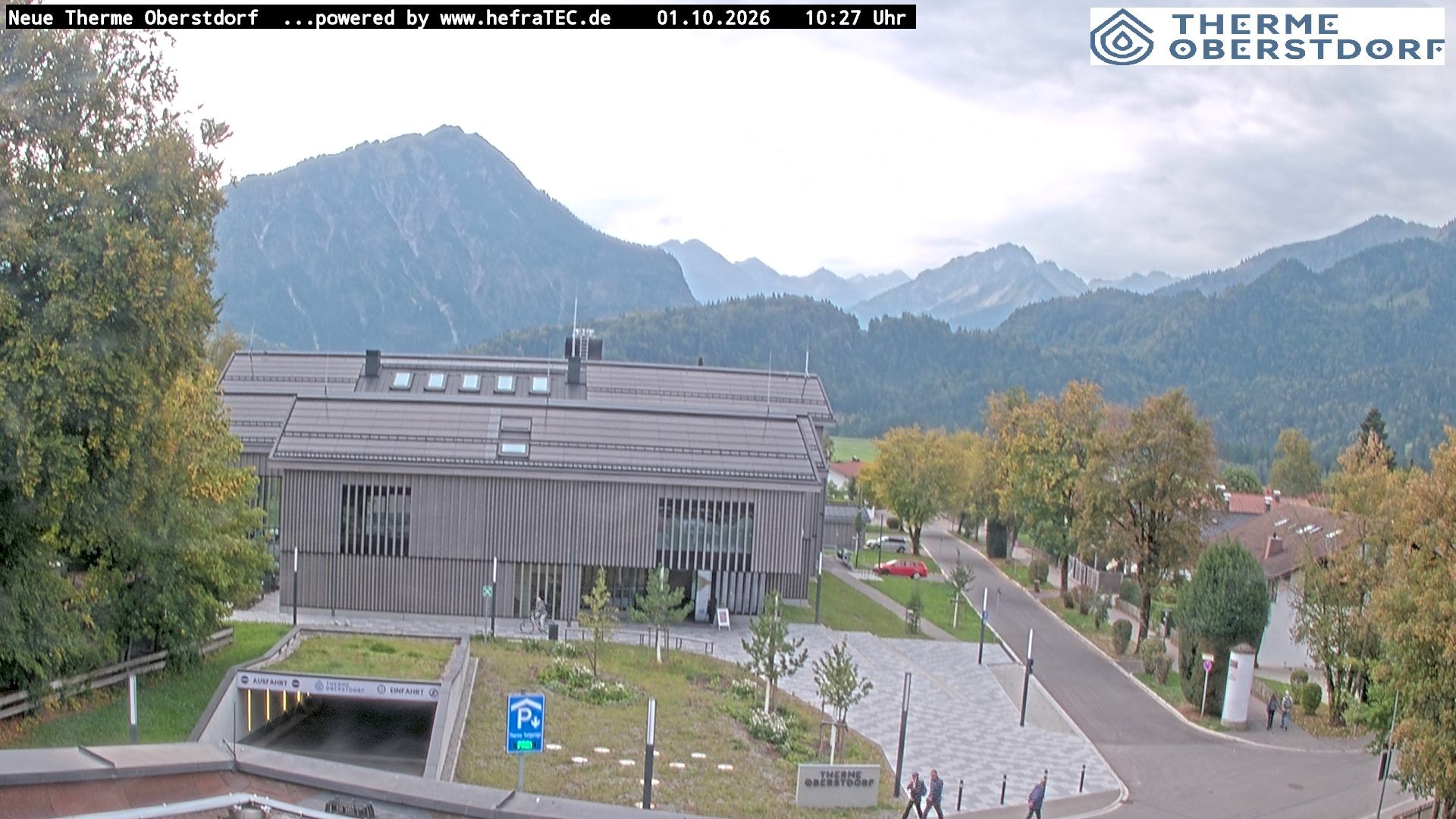 Archiv Foto Webcam Touristinformation Oberstdorf Haus