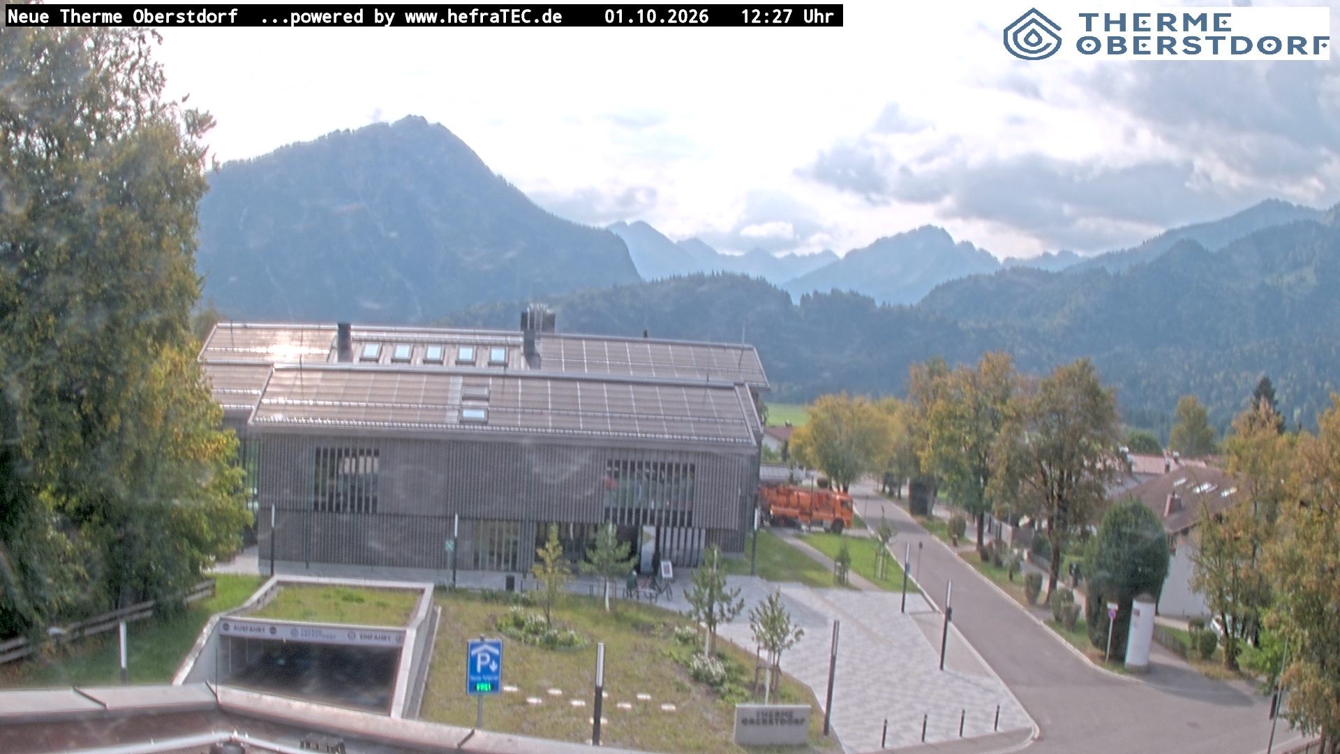 Archiv Foto Webcam Touristinformation Oberstdorf Haus