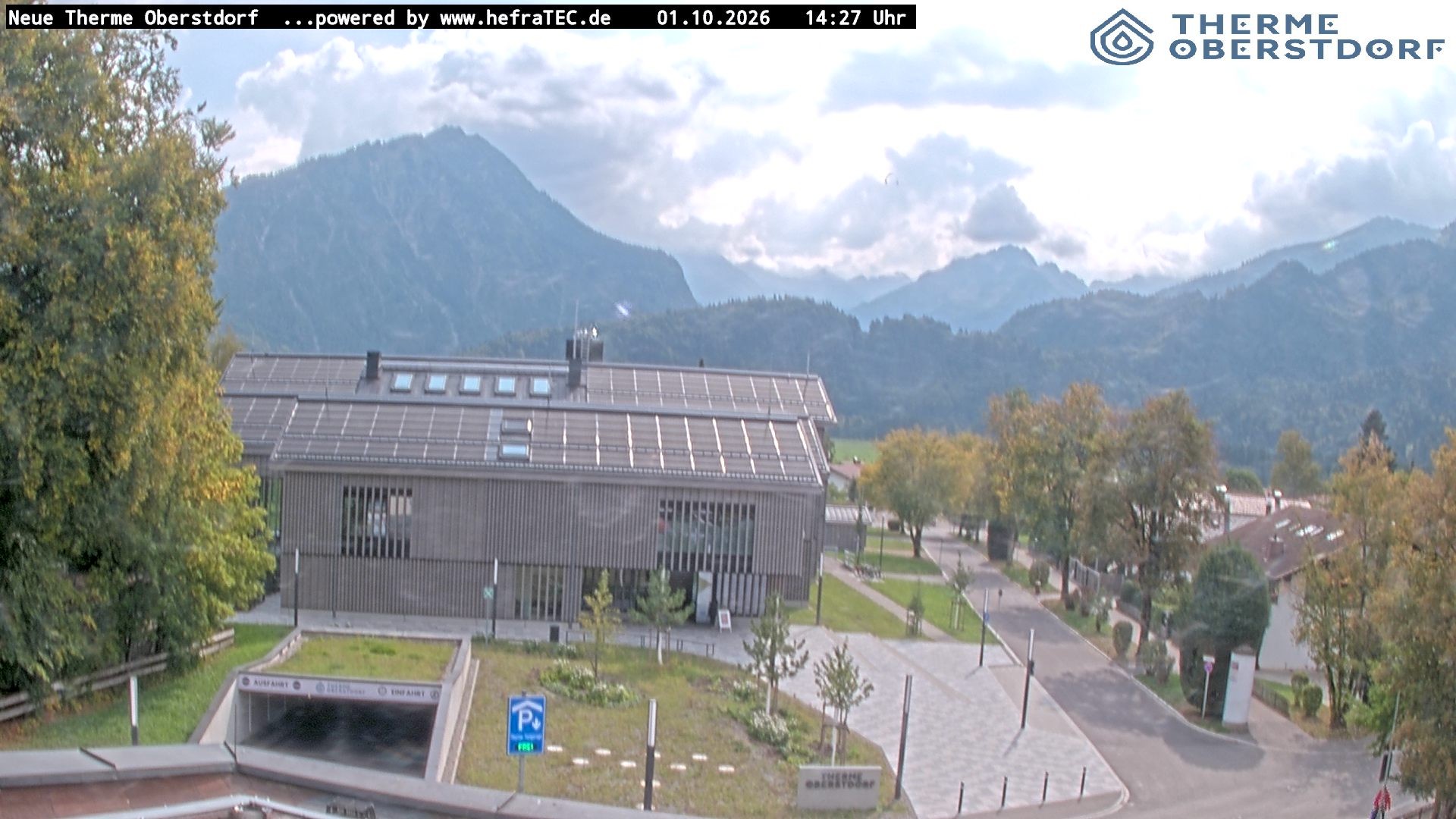 Archiv Foto Webcam Touristinformation Oberstdorf Haus