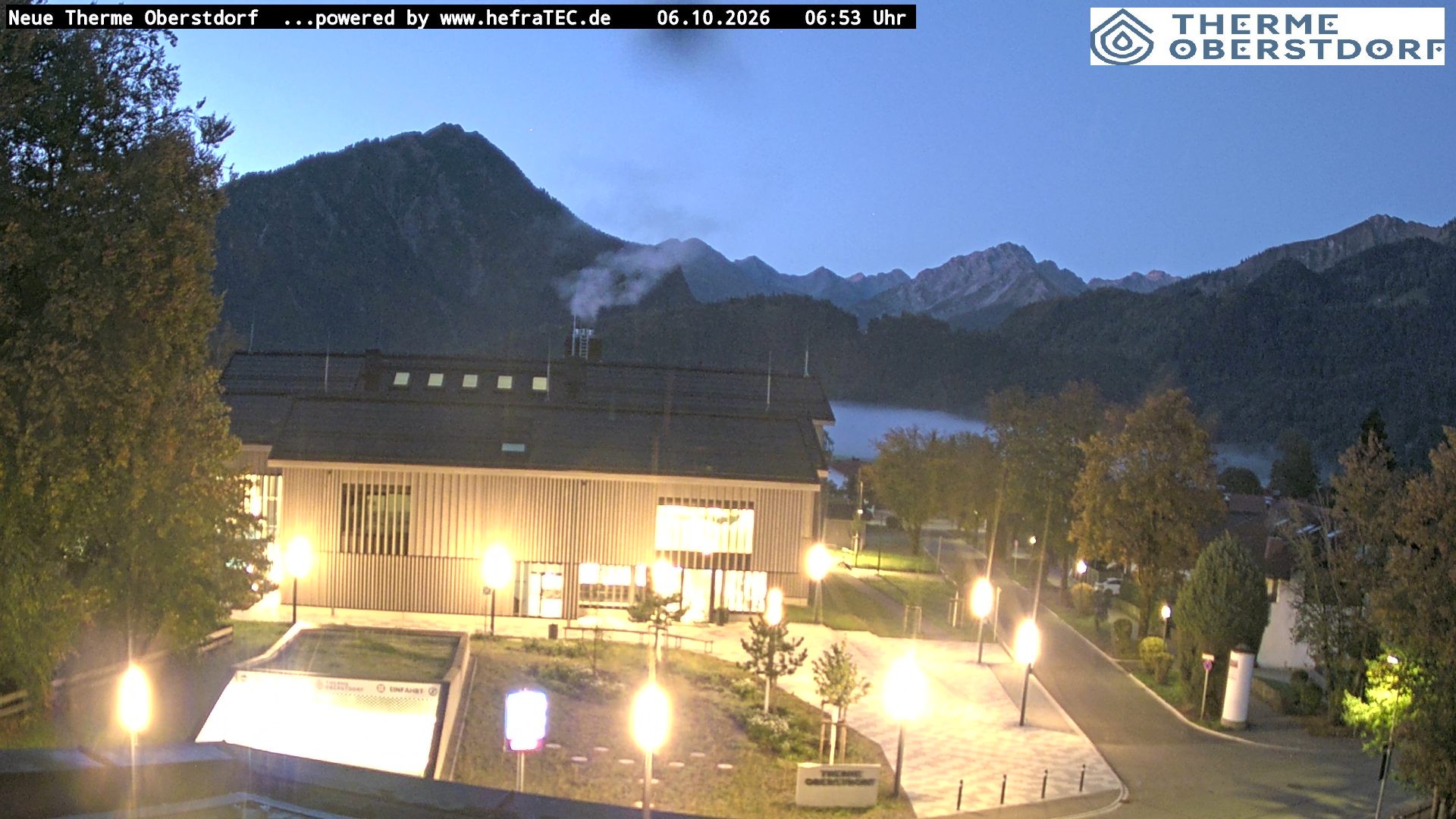 Archiv Foto Webcam Touristinformation Oberstdorf Haus
