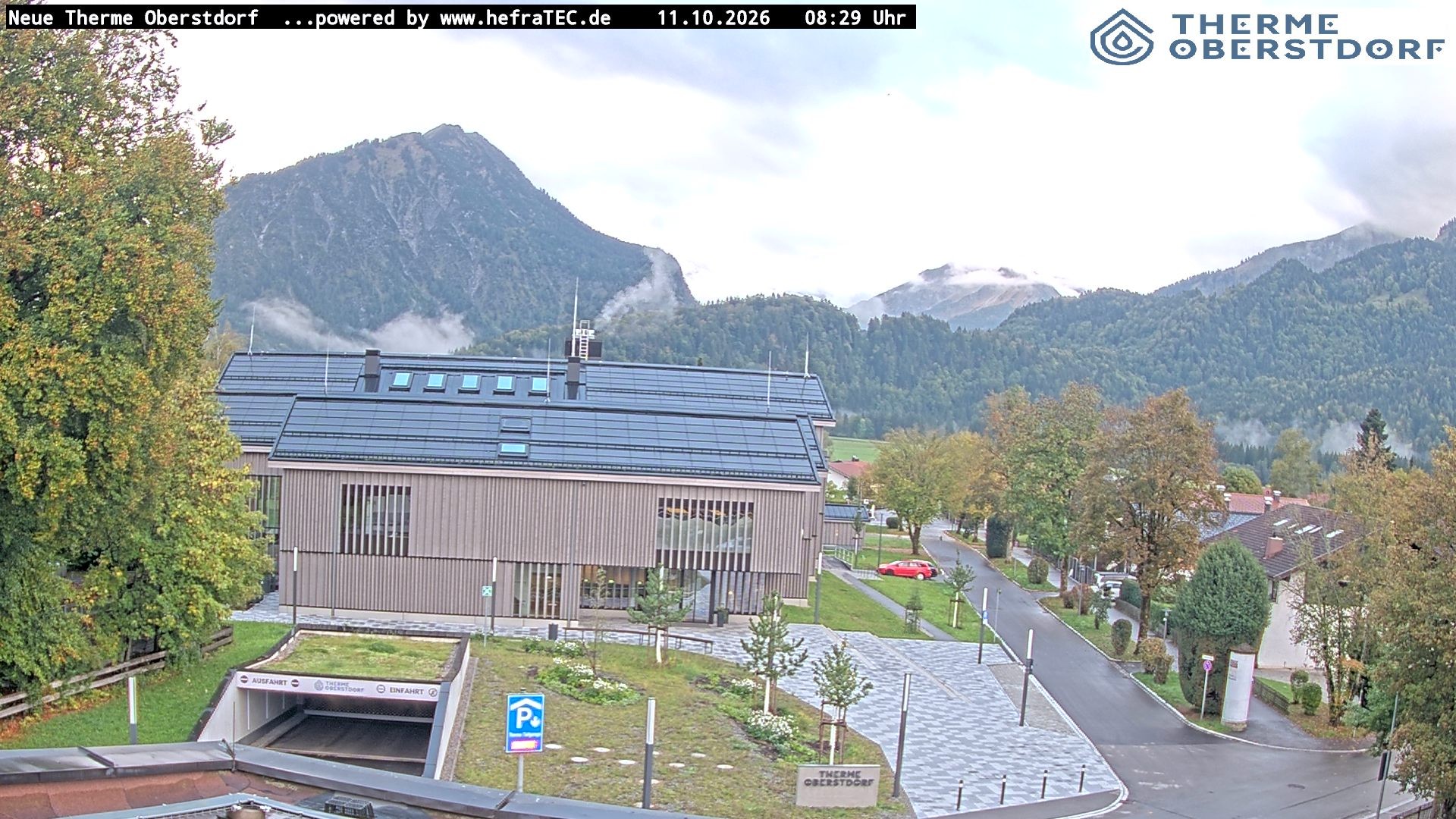 Archiv Foto Webcam Touristinformation Oberstdorf Haus