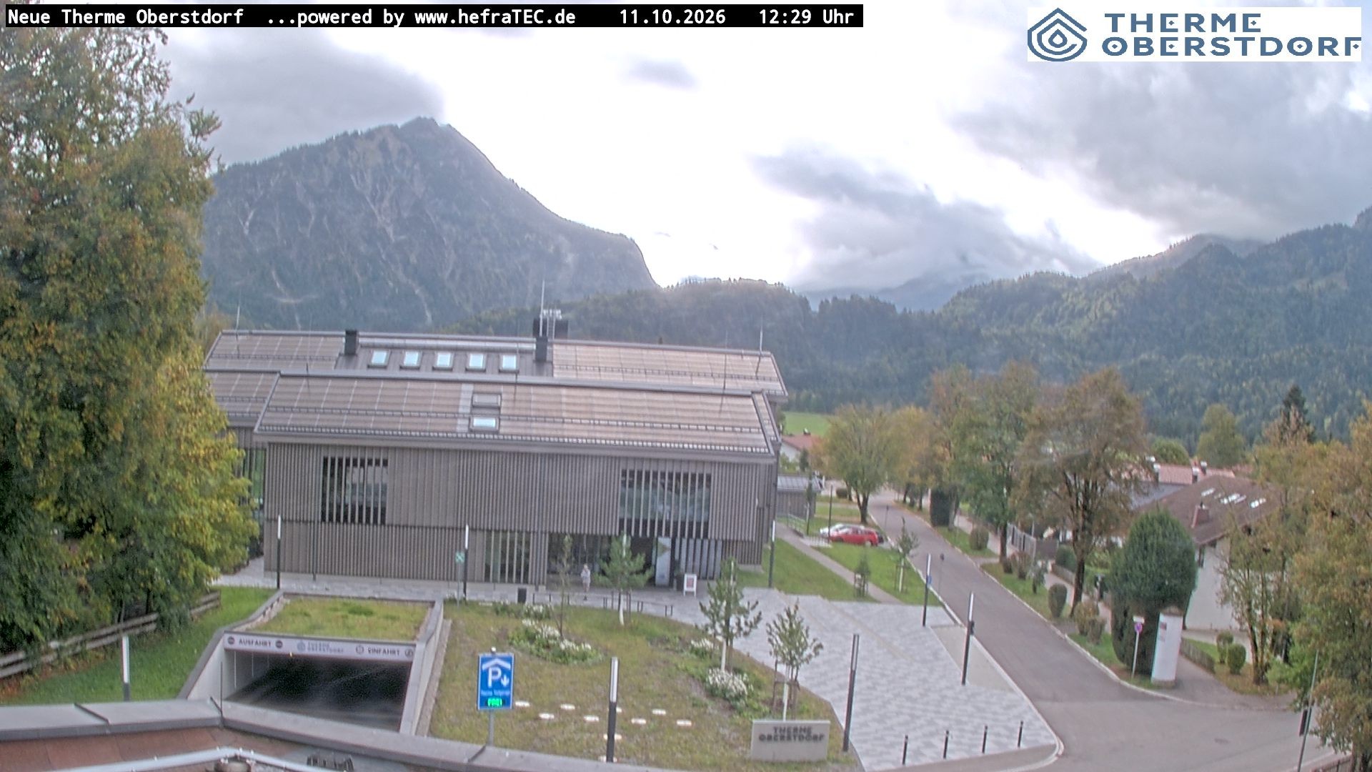 Archiv Foto Webcam Touristinformation Oberstdorf Haus