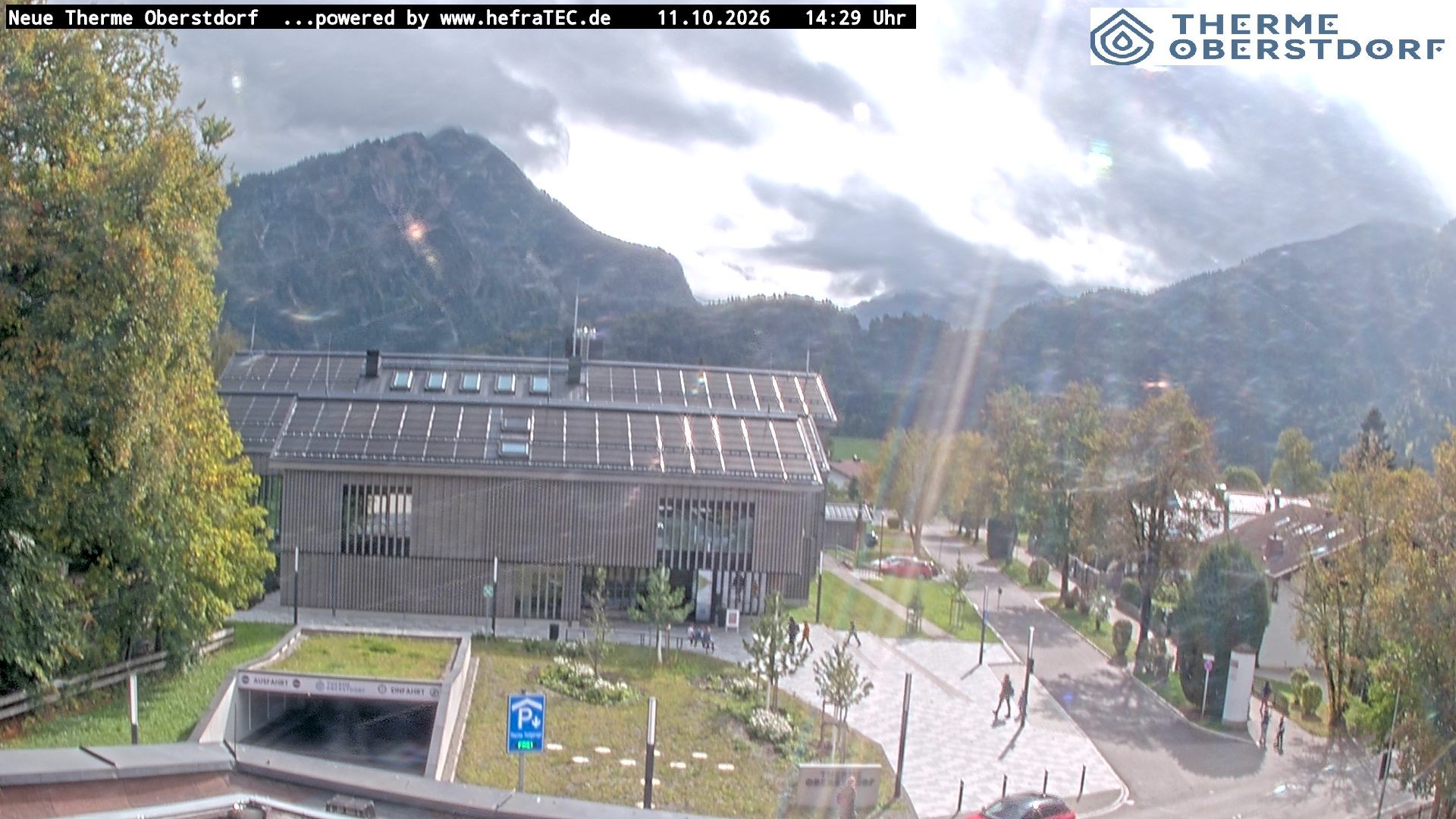 Archiv Foto Webcam Touristinformation Oberstdorf Haus