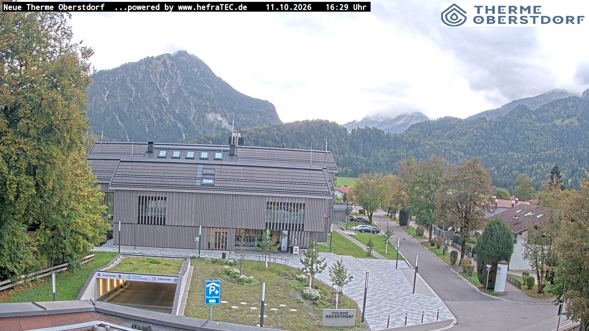 Archiv Foto Webcam Touristinformation Oberstdorf Haus