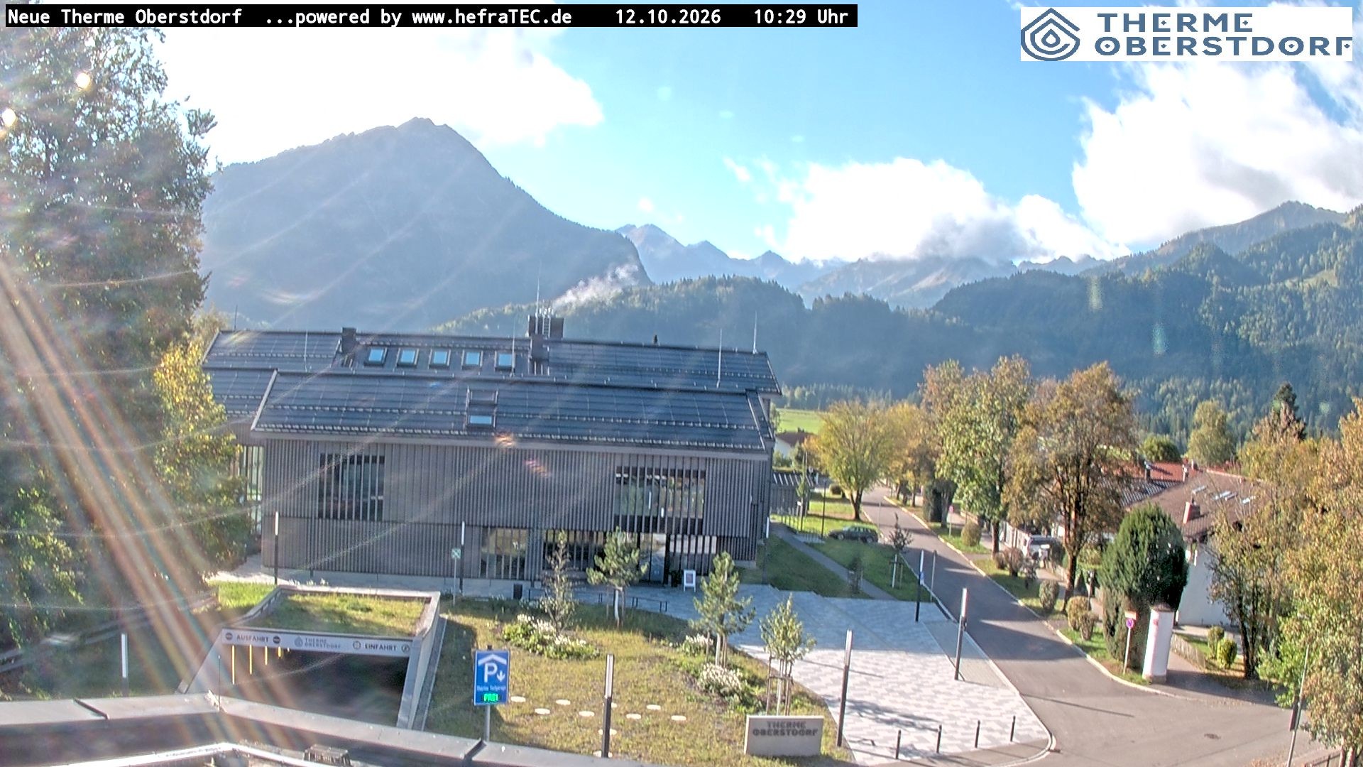 Archiv Foto Webcam Touristinformation Oberstdorf Haus