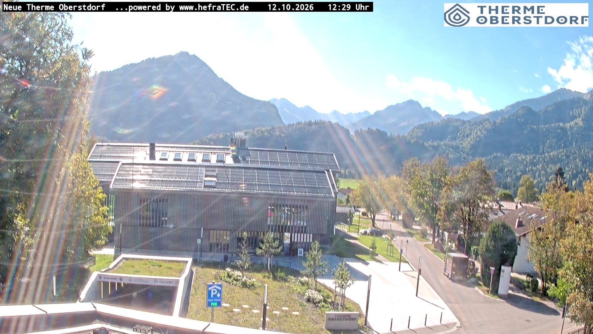 Archiv Foto Webcam Touristinformation Oberstdorf Haus
