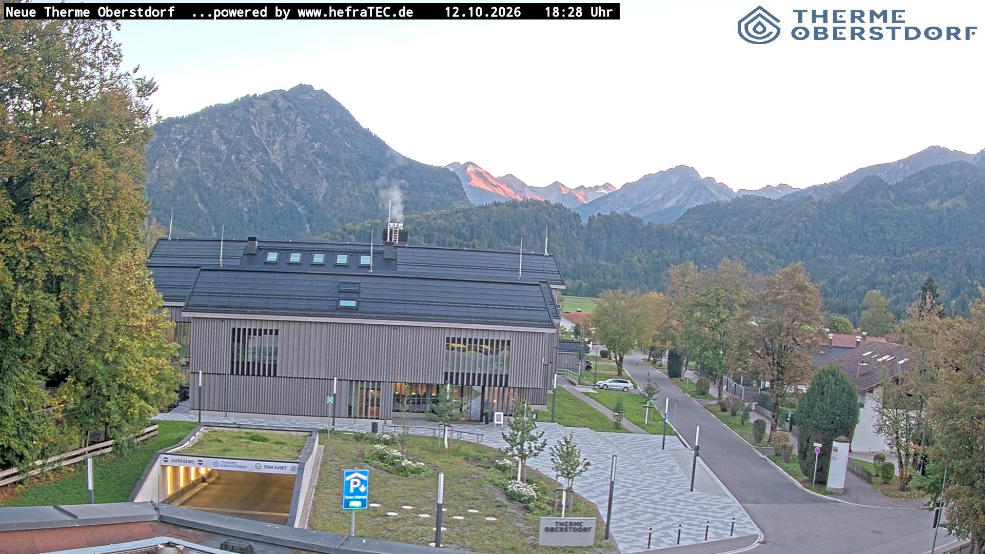 Archiv Foto Webcam Touristinformation Oberstdorf Haus