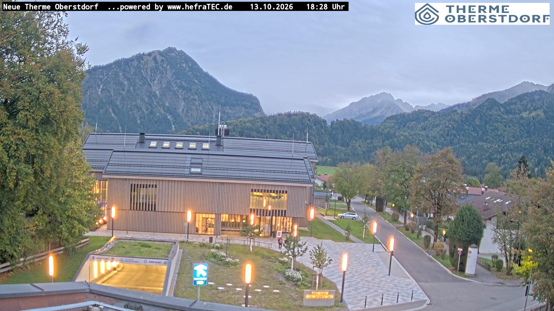 Archiv Foto Webcam Touristinformation Oberstdorf Haus