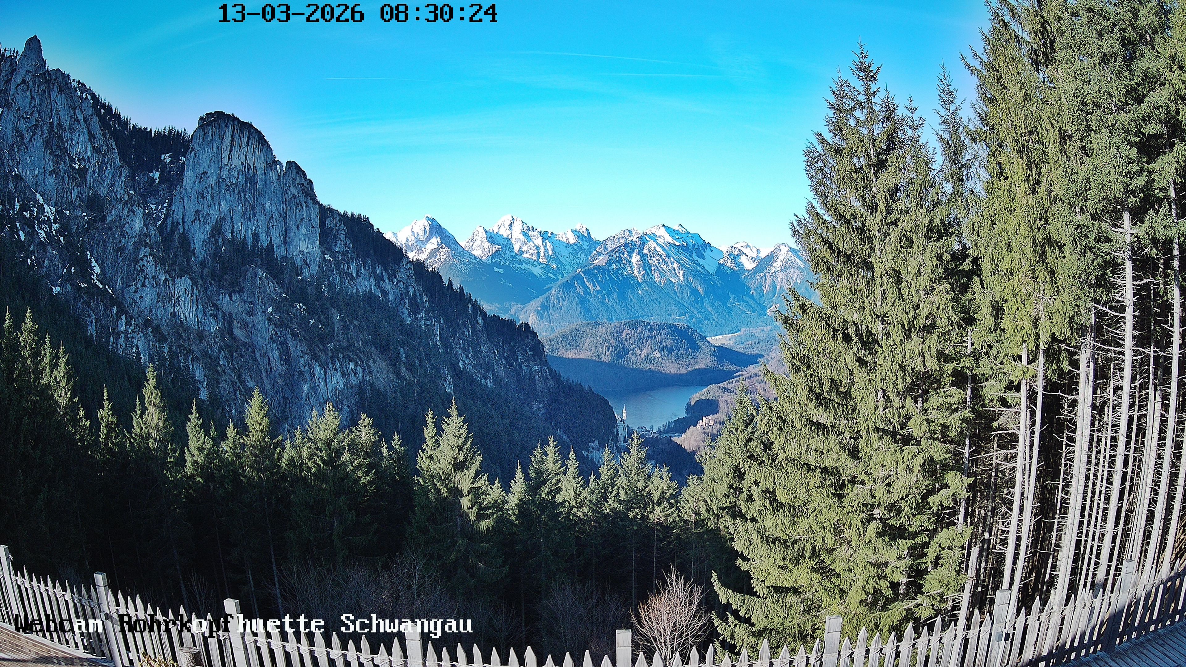 Archived image Webcam Panoramic sight of the Rohrkopfhütte