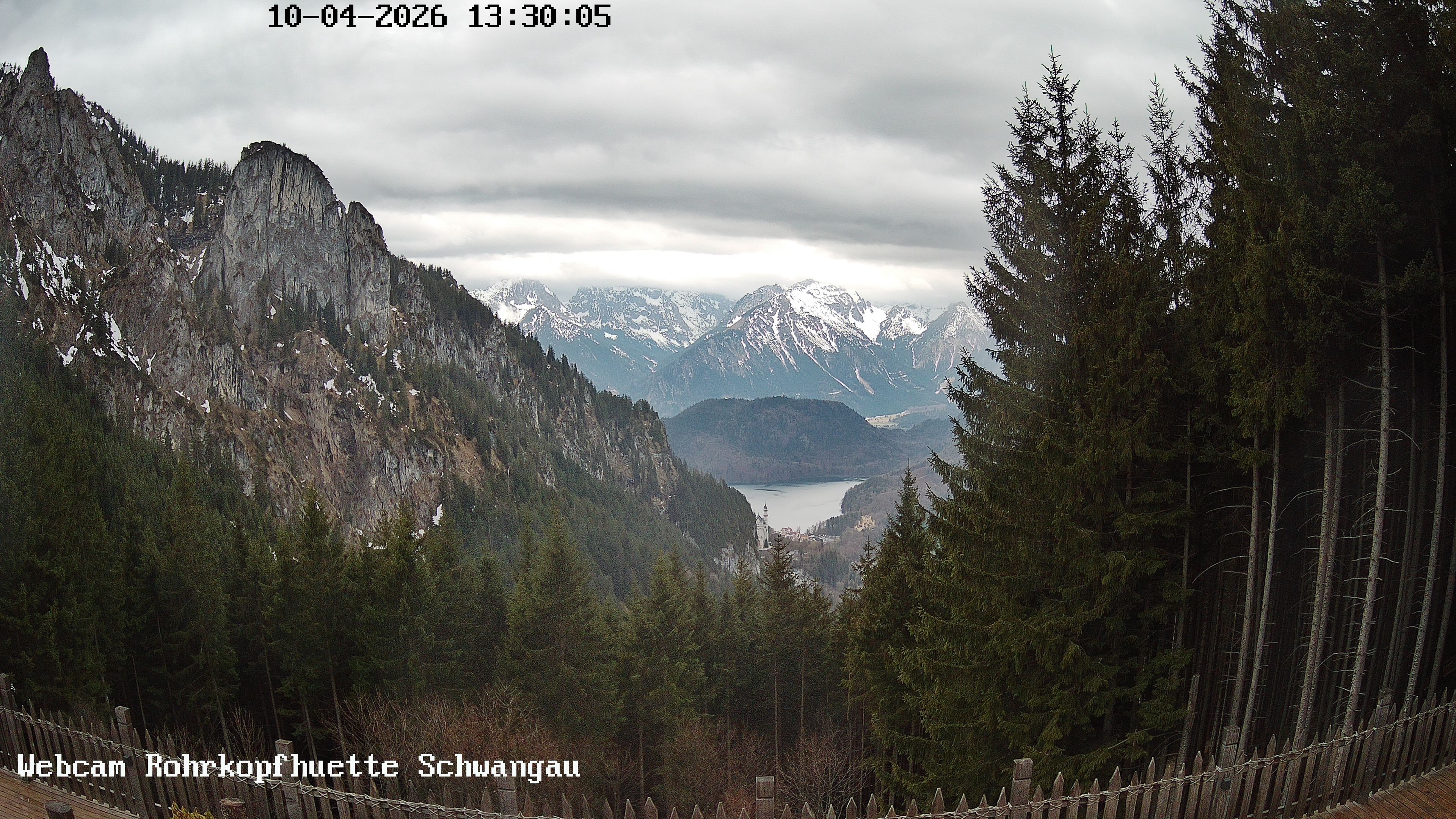 Archived image Webcam Panoramic sight of the Rohrkopfhütte
