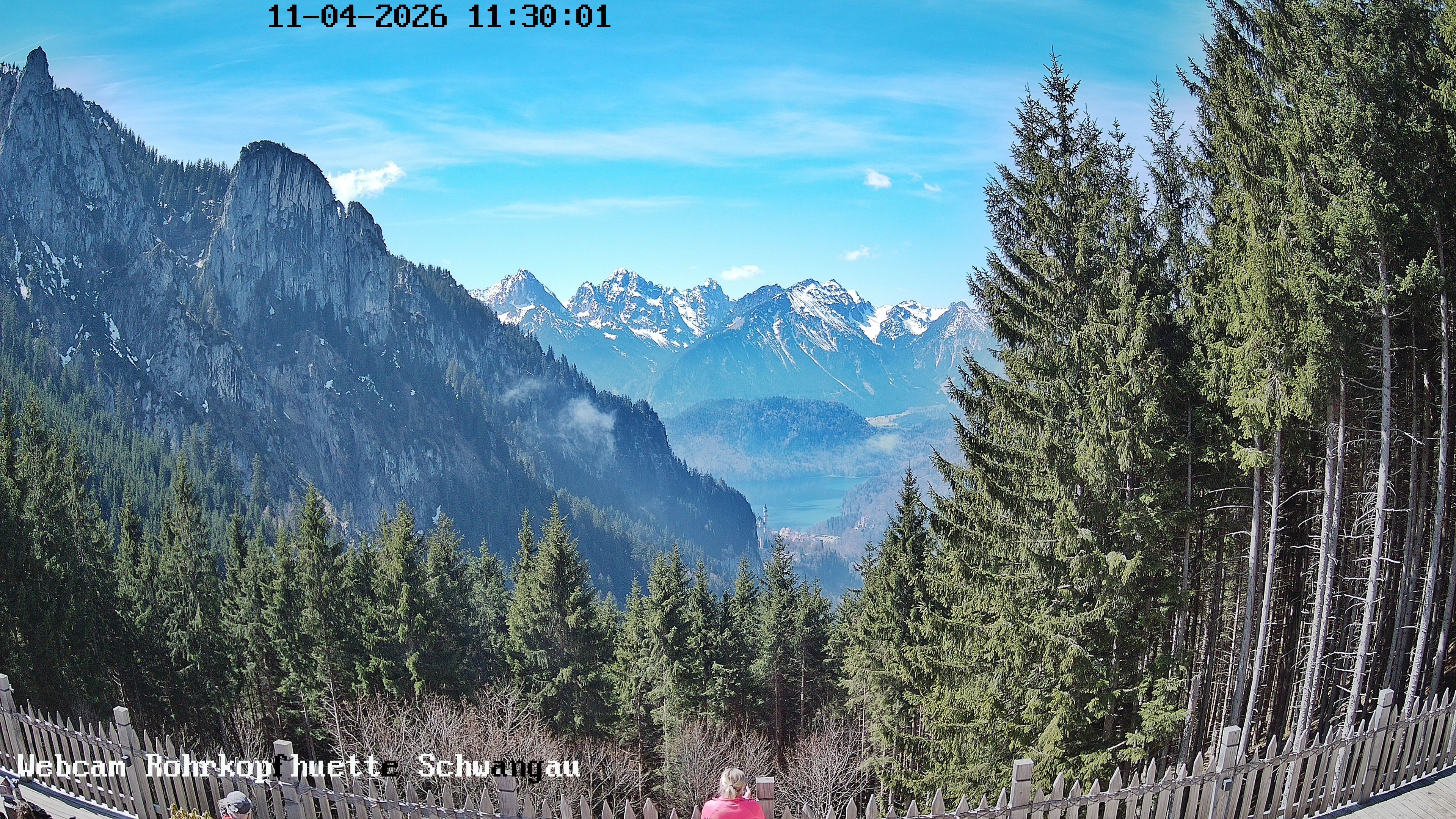 Archived image Webcam Panoramic sight of the Rohrkopfhütte